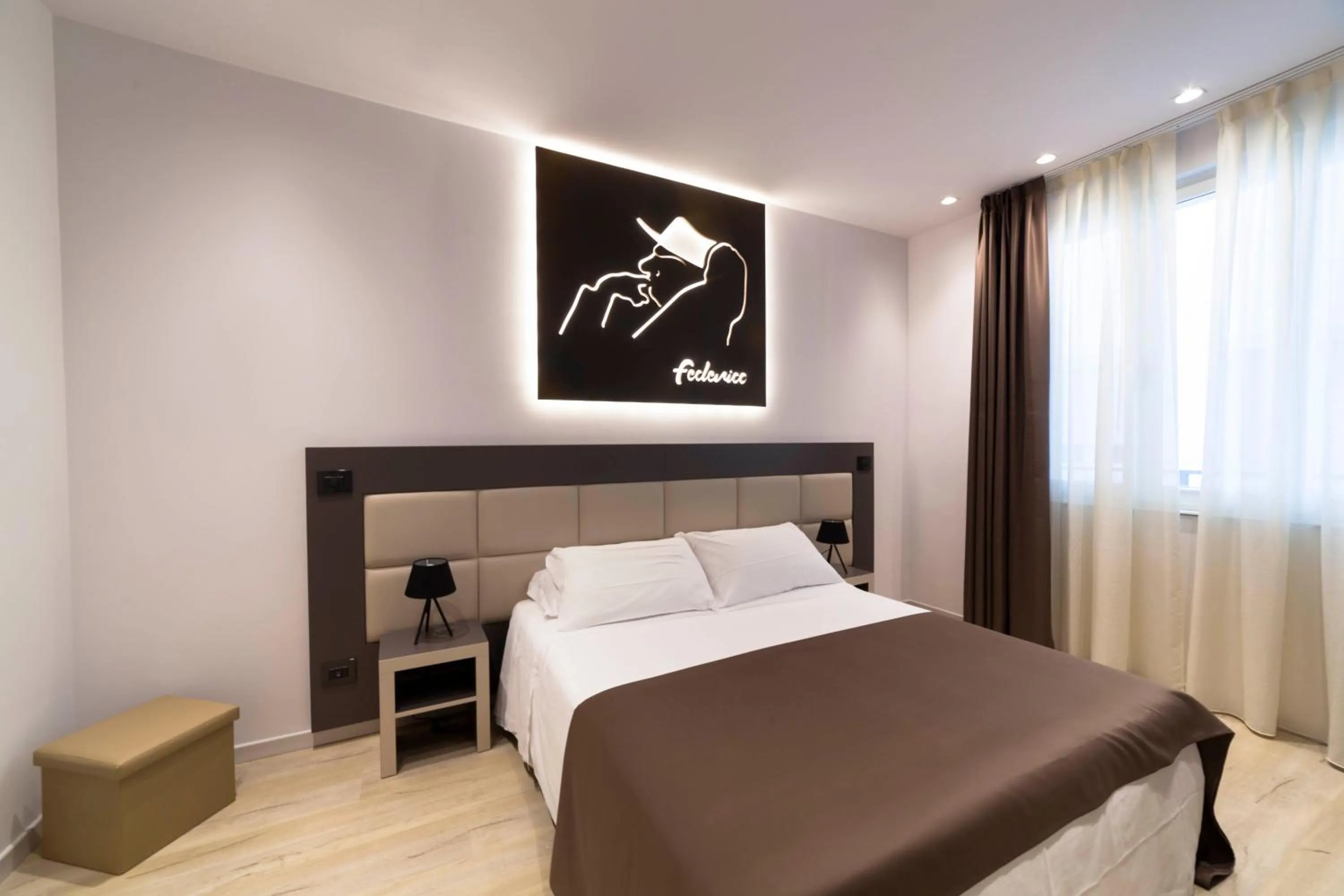 Bedroom, Bed in Hotel La Gradisca