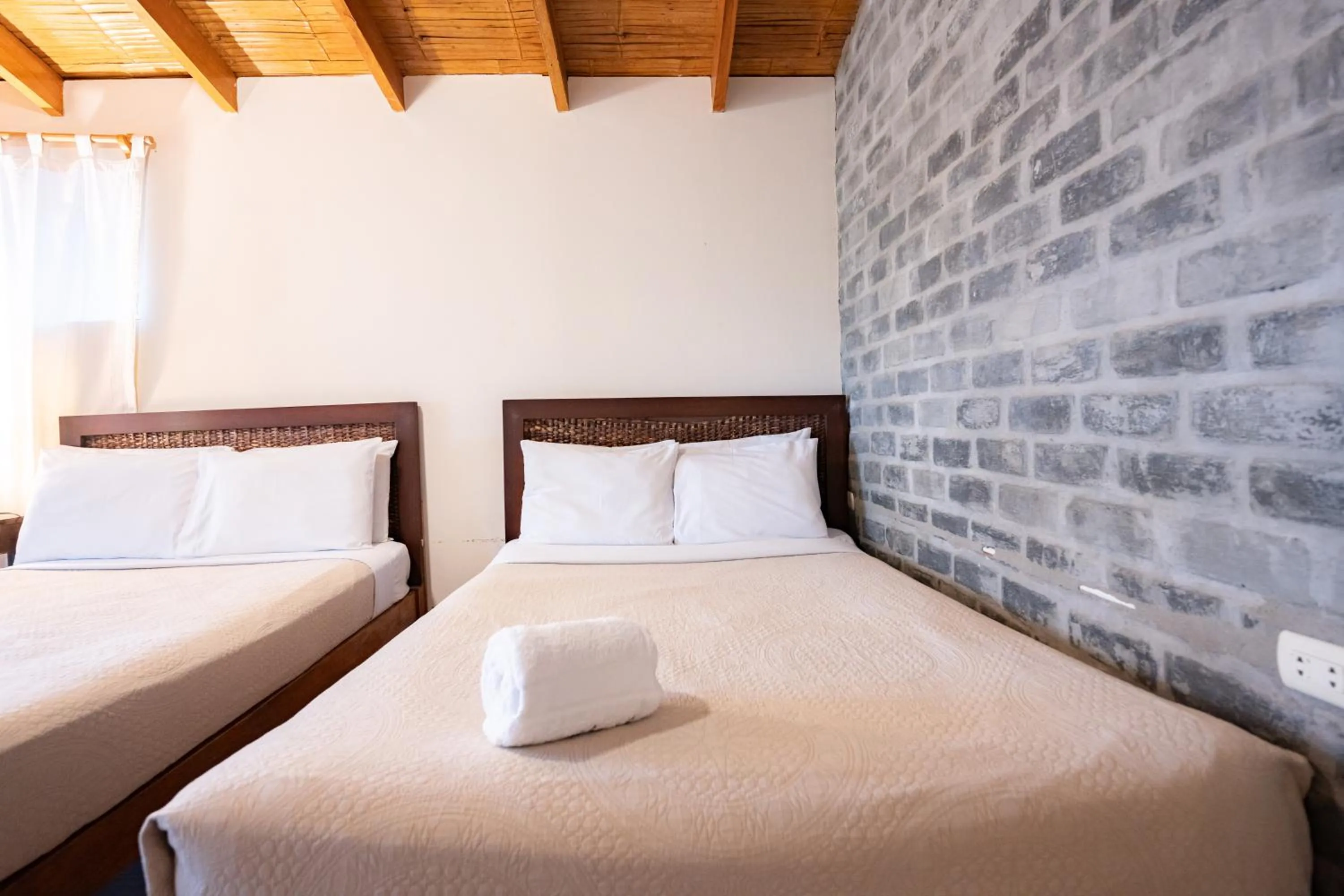 Bed in Hospedaje La Quebrada