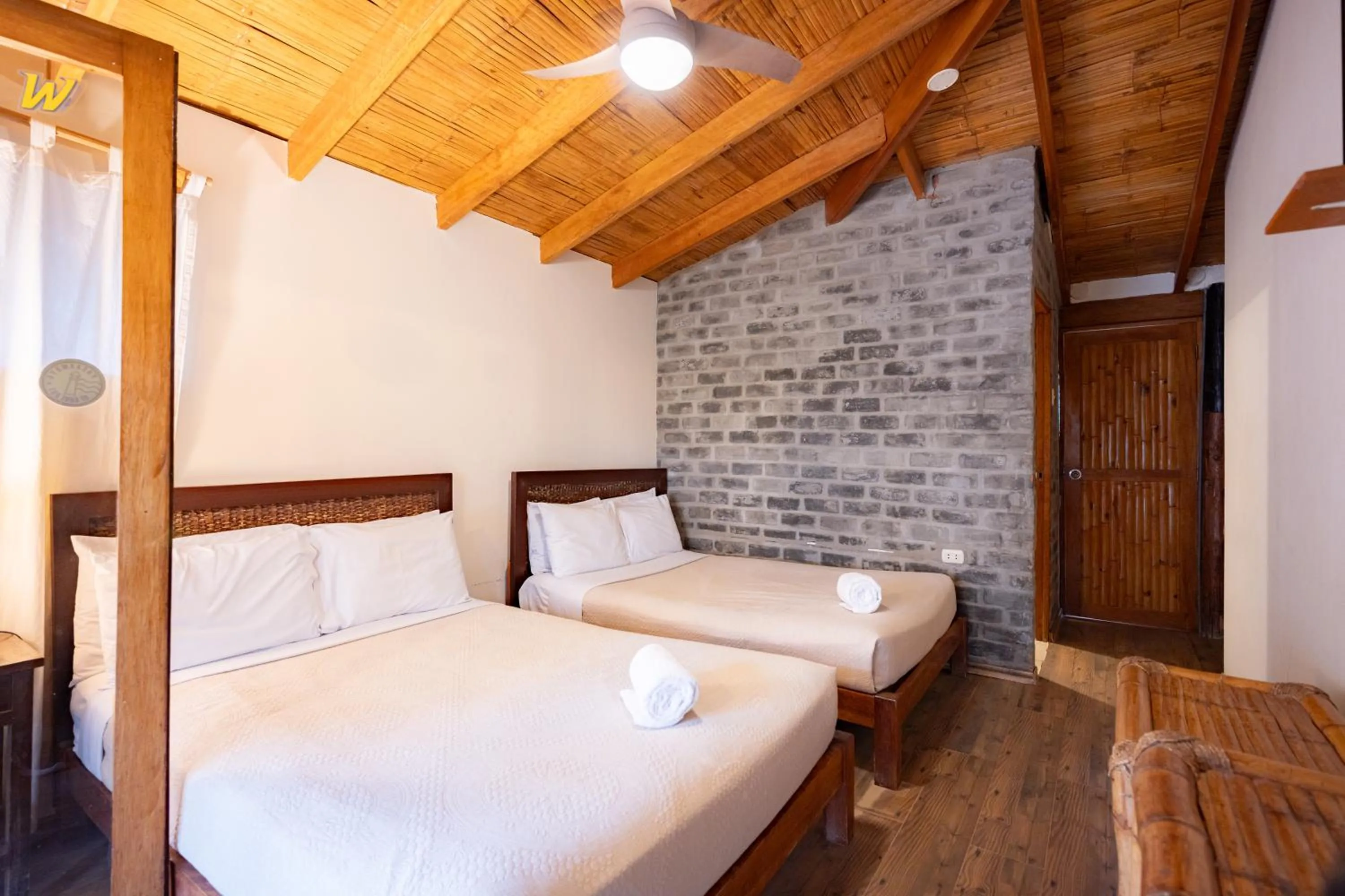 Bed in Hospedaje La Quebrada