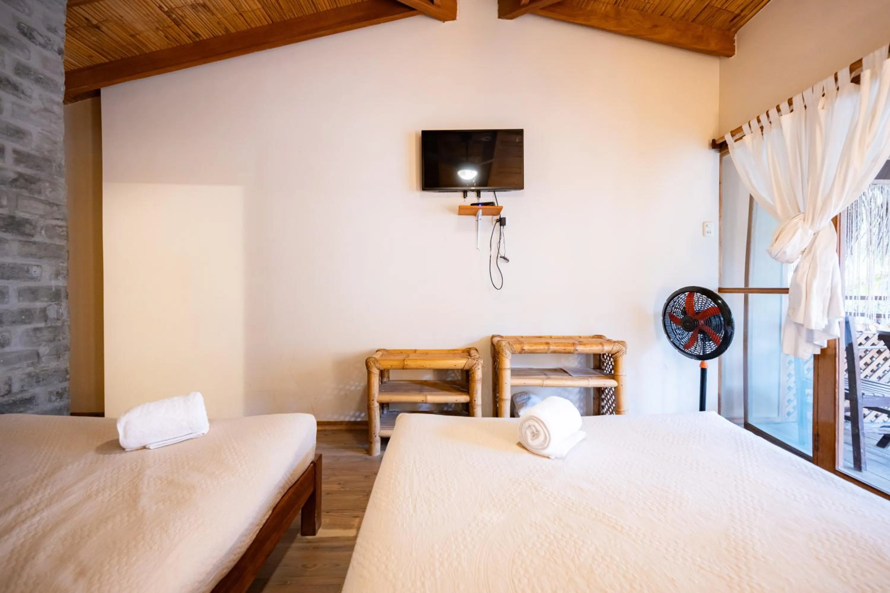 Bed in Hospedaje La Quebrada