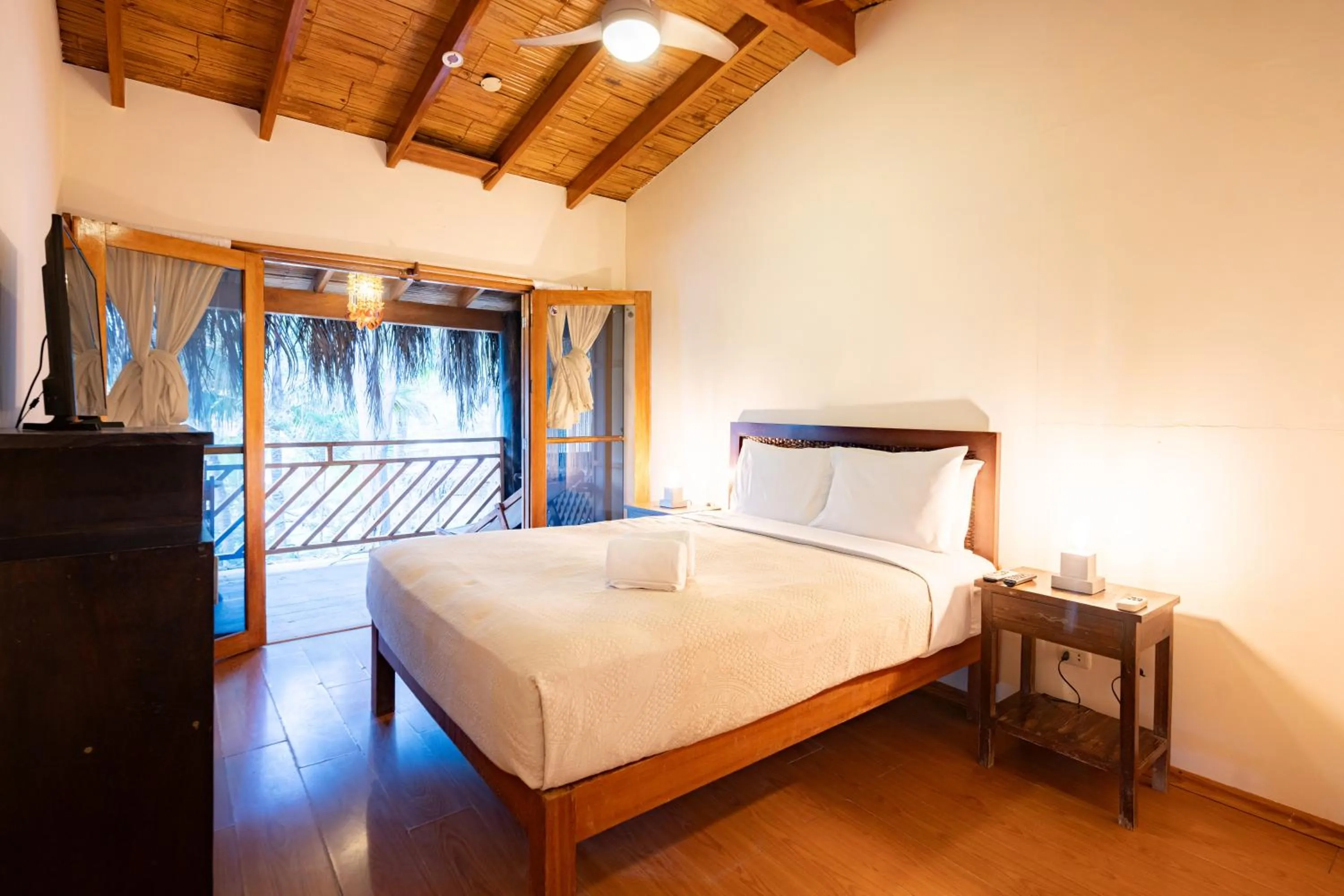 Bed in Hospedaje La Quebrada