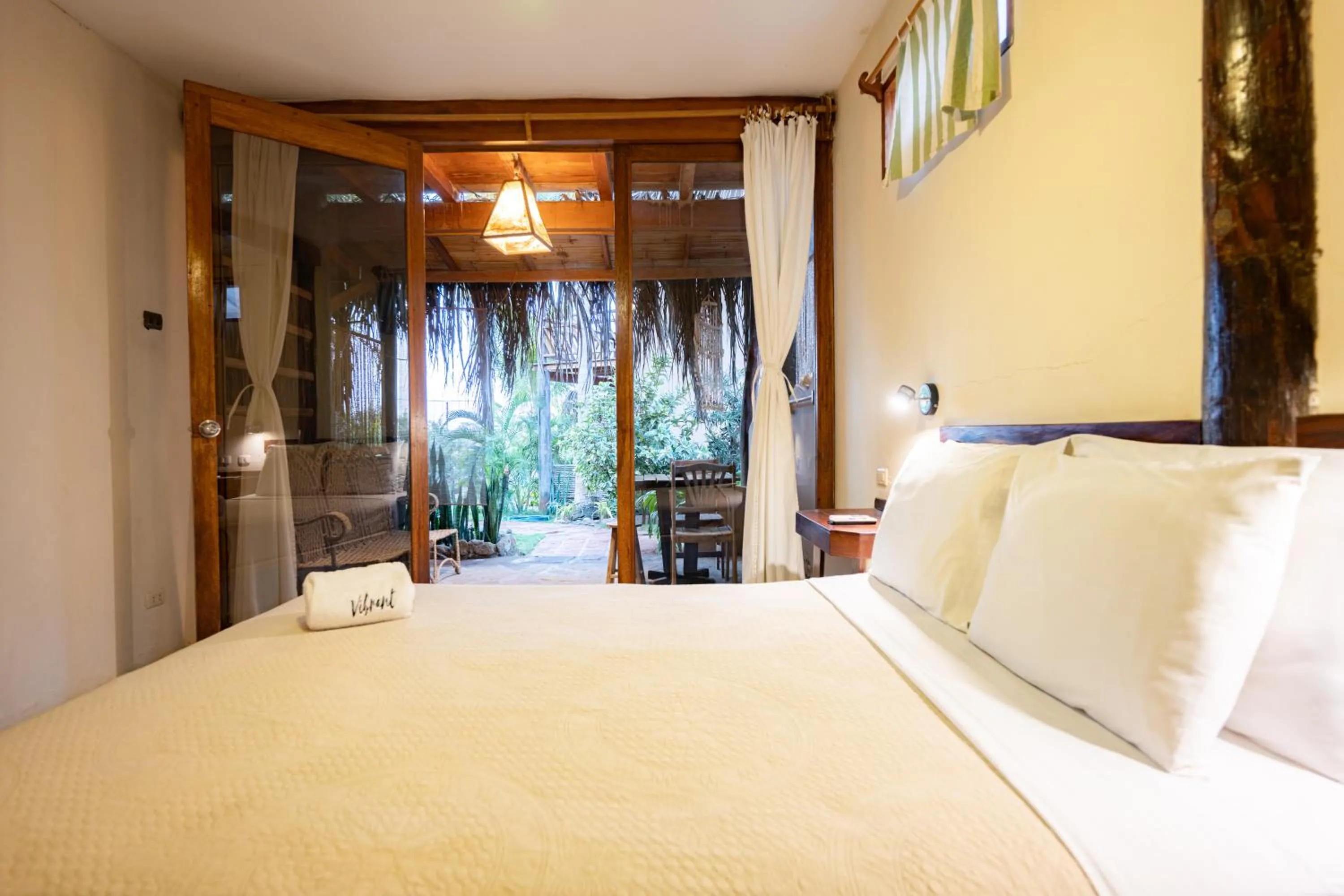 Bed in Hospedaje La Quebrada