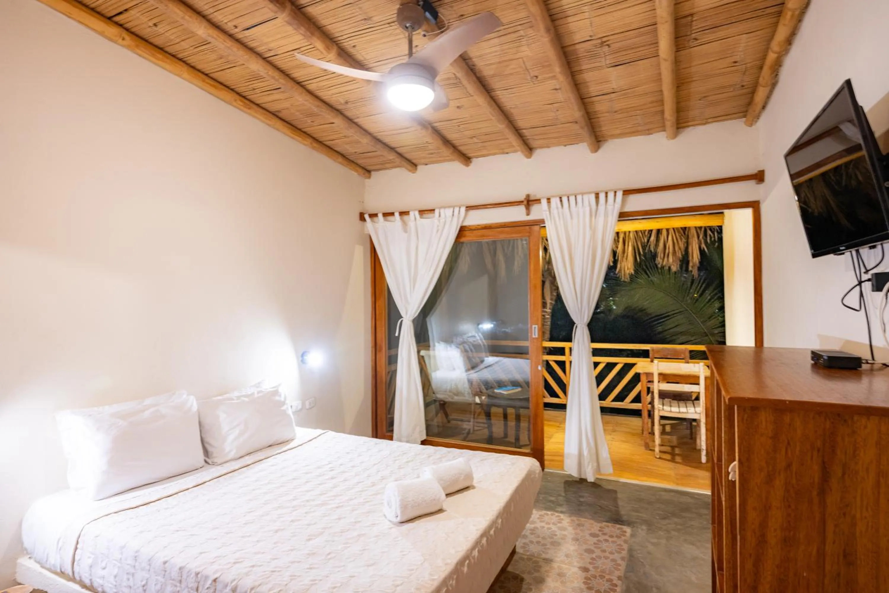 Bed in Hospedaje La Quebrada