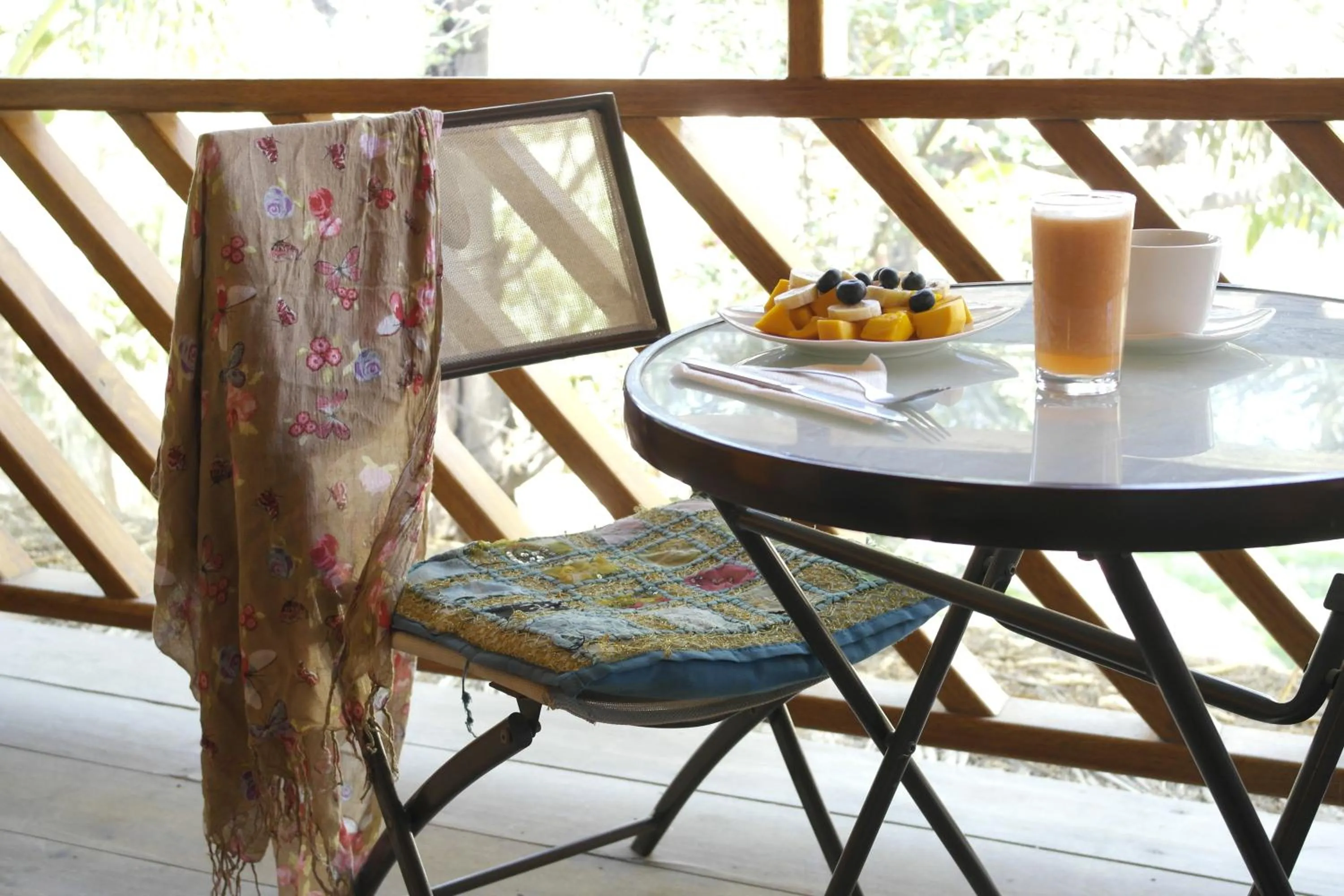 Balcony/Terrace in Hospedaje La Quebrada