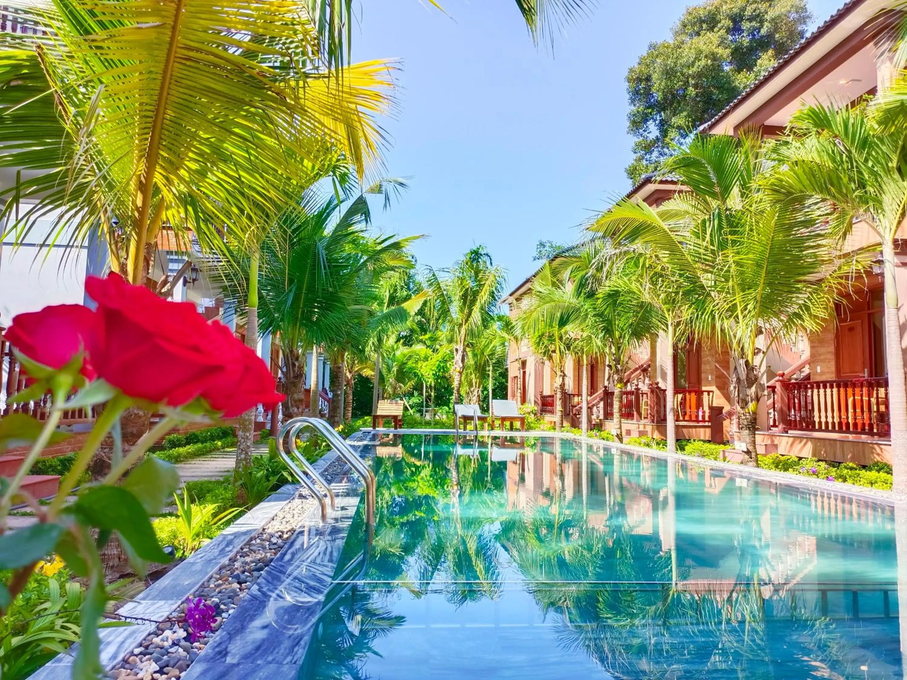 Pool view in Valentina Resort & Spa Phu Quoc