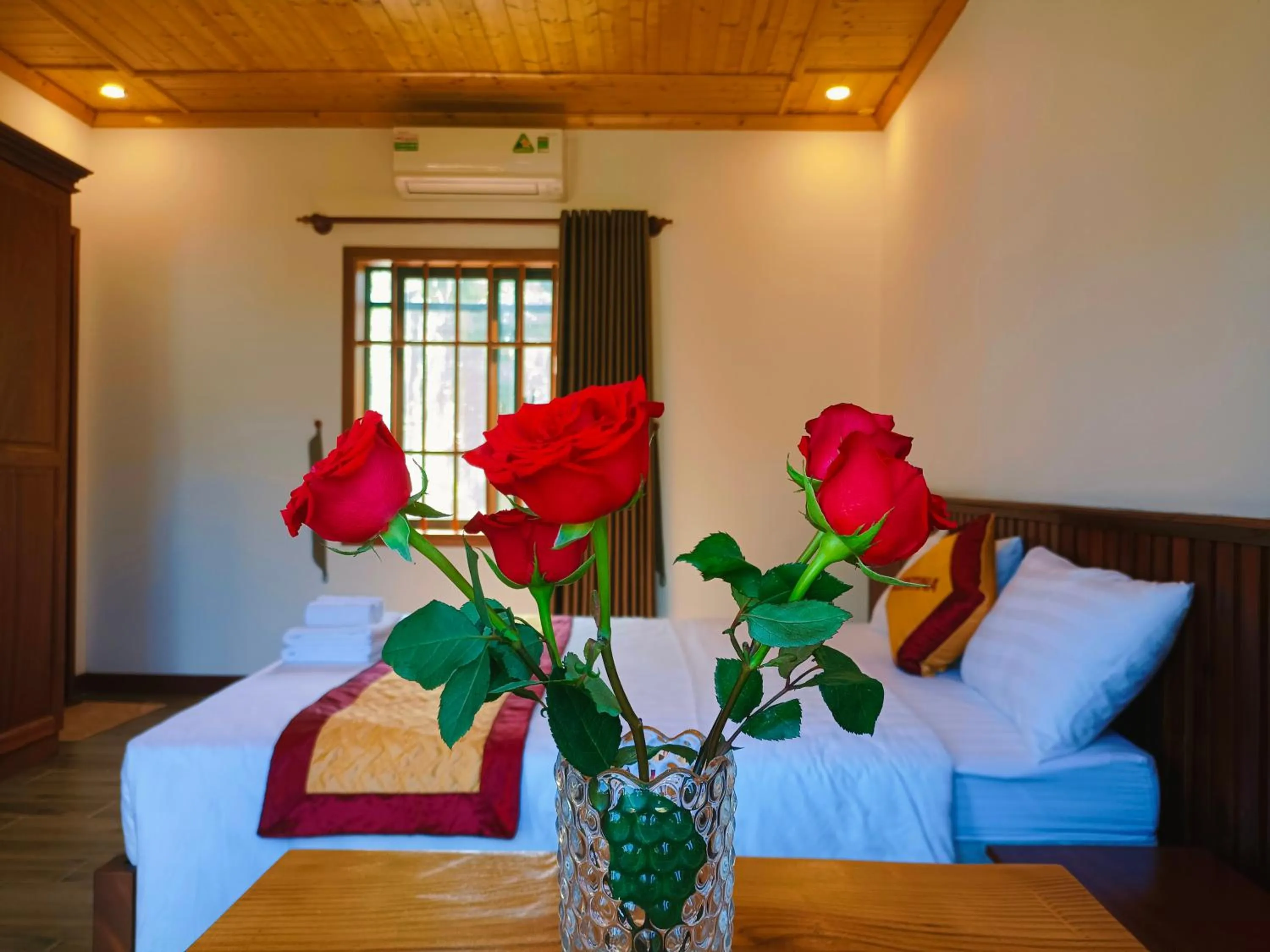 Bedroom, Bed in Valentina Resort & Spa Phu Quoc