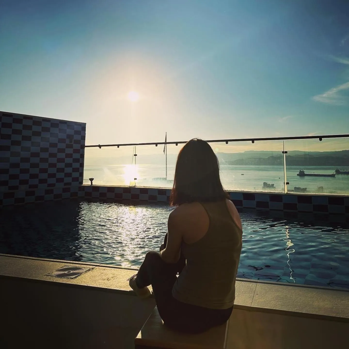 Swimming pool in ALENA HOTEL