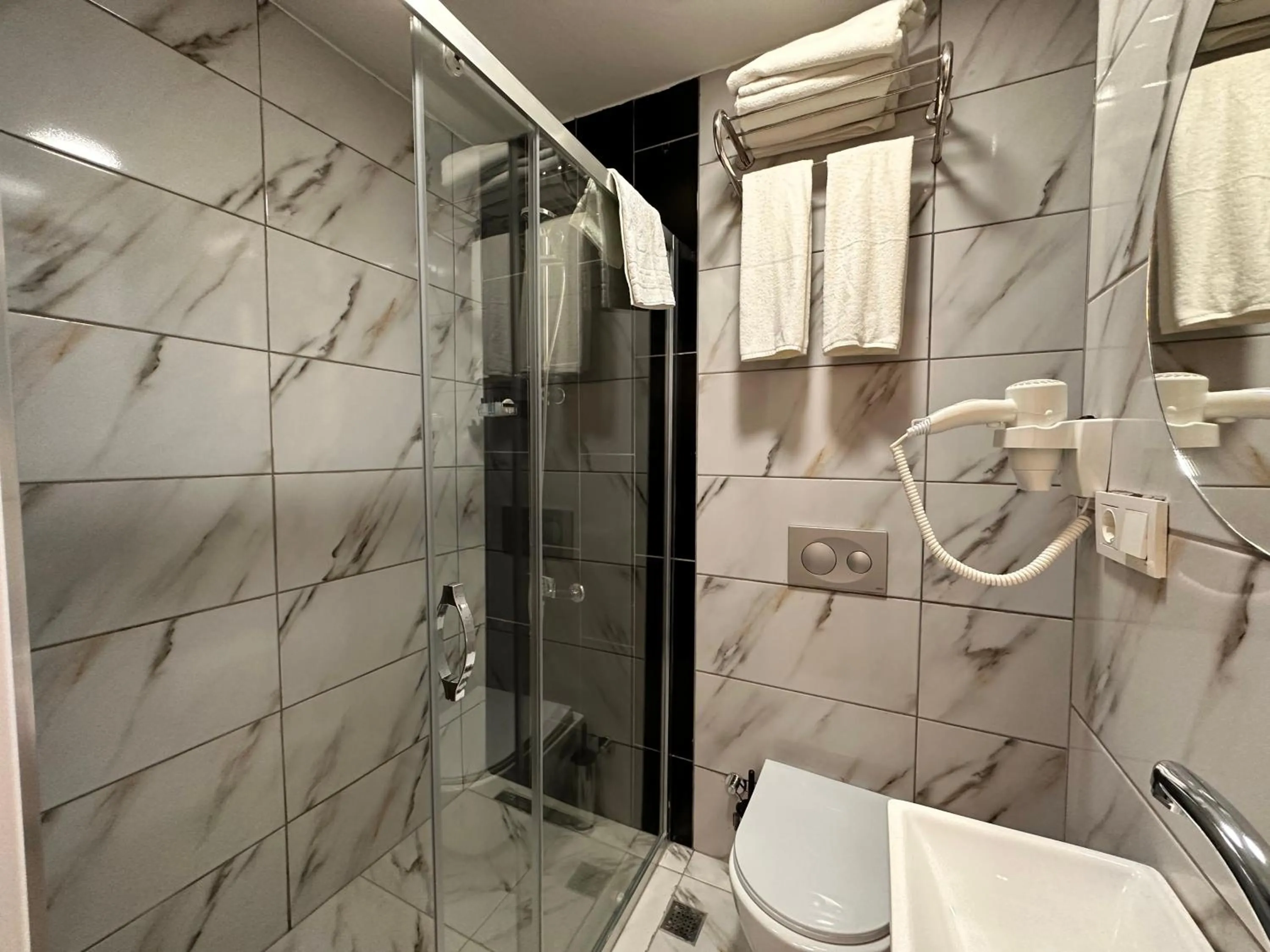 Shower in HARRAN HOTEL