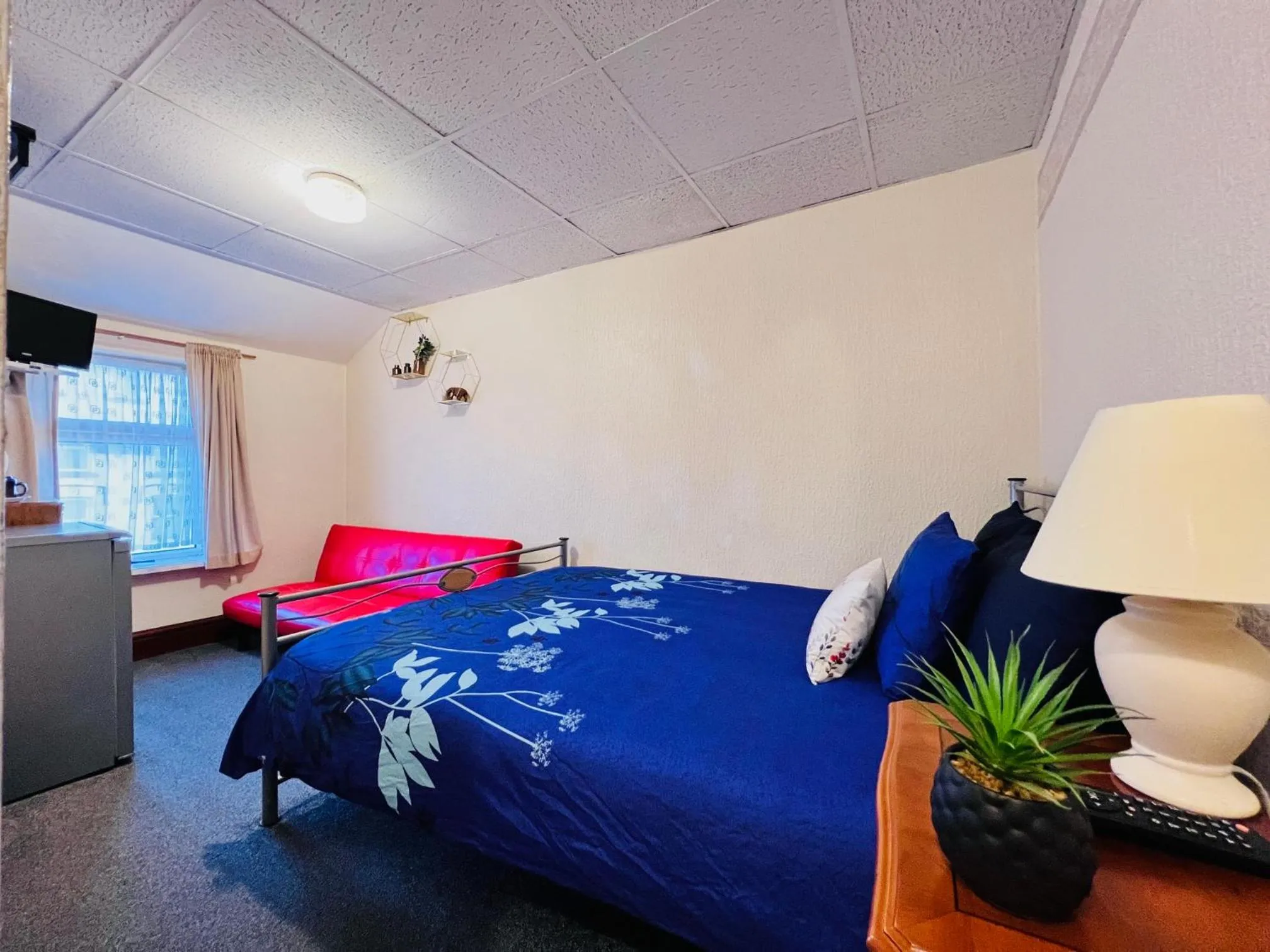 Photo of the whole room, Bed in Galaxy Hotel