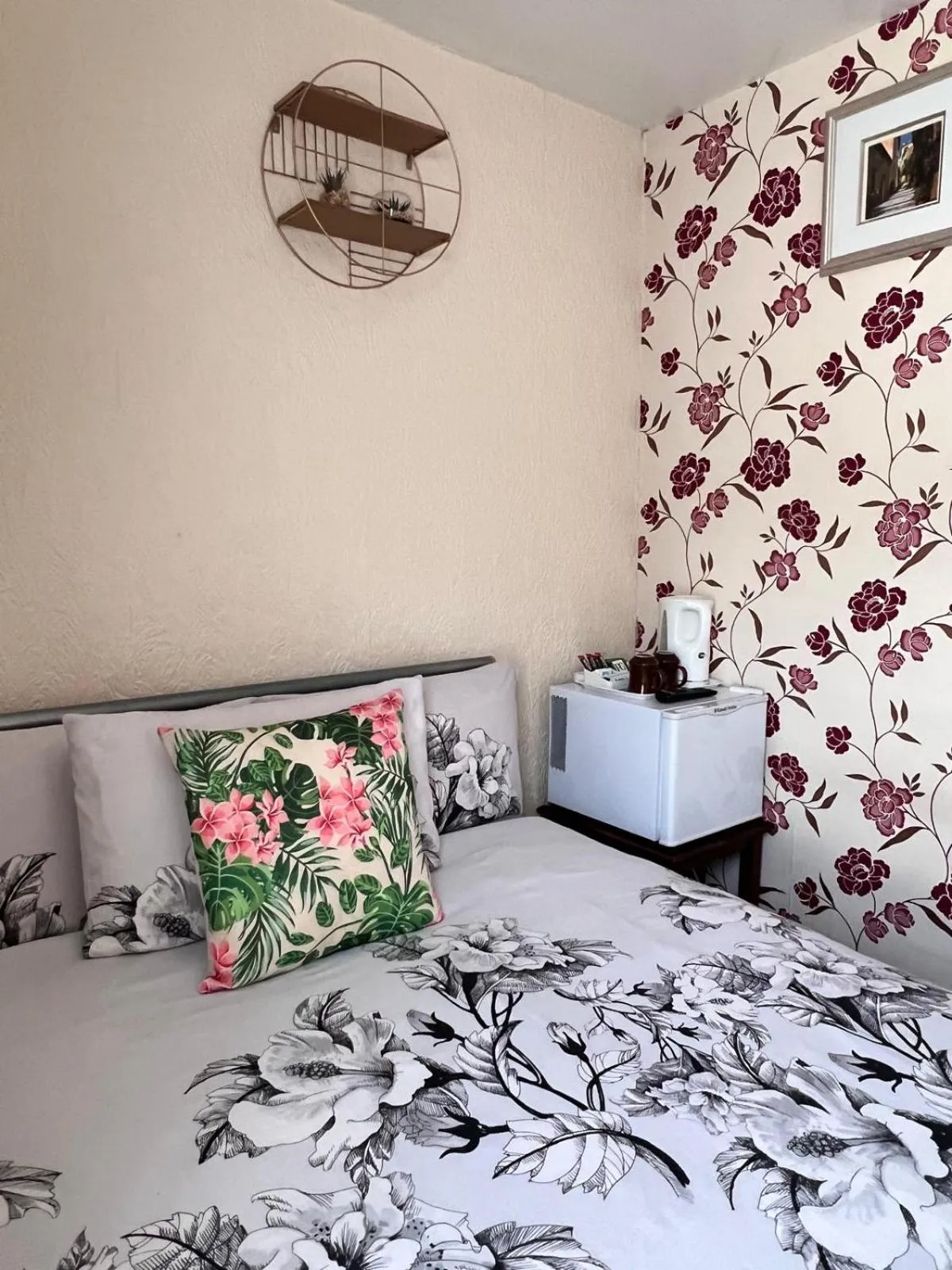 Photo of the whole room, Bed in Galaxy Hotel