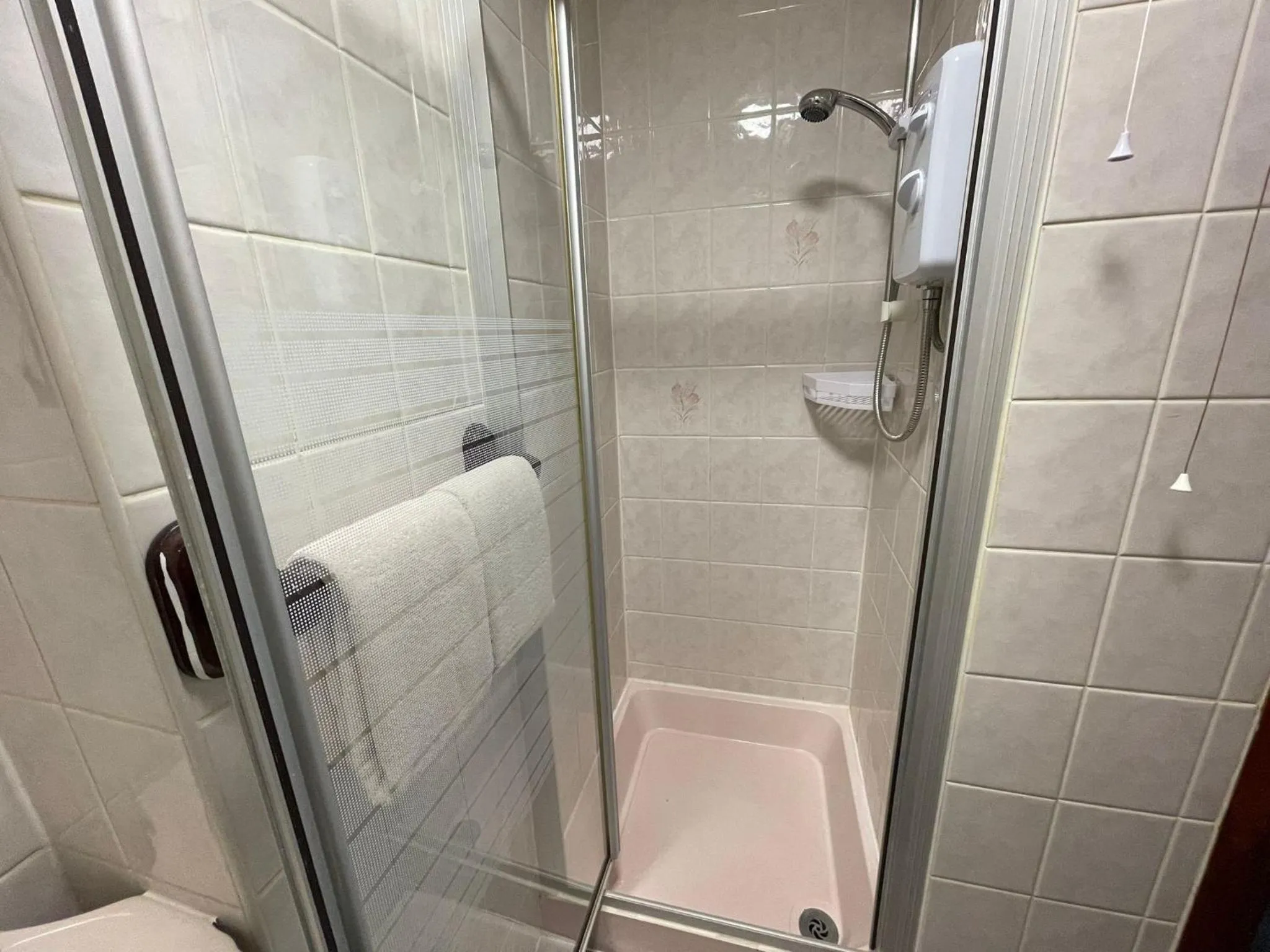 Shower in Galaxy Hotel