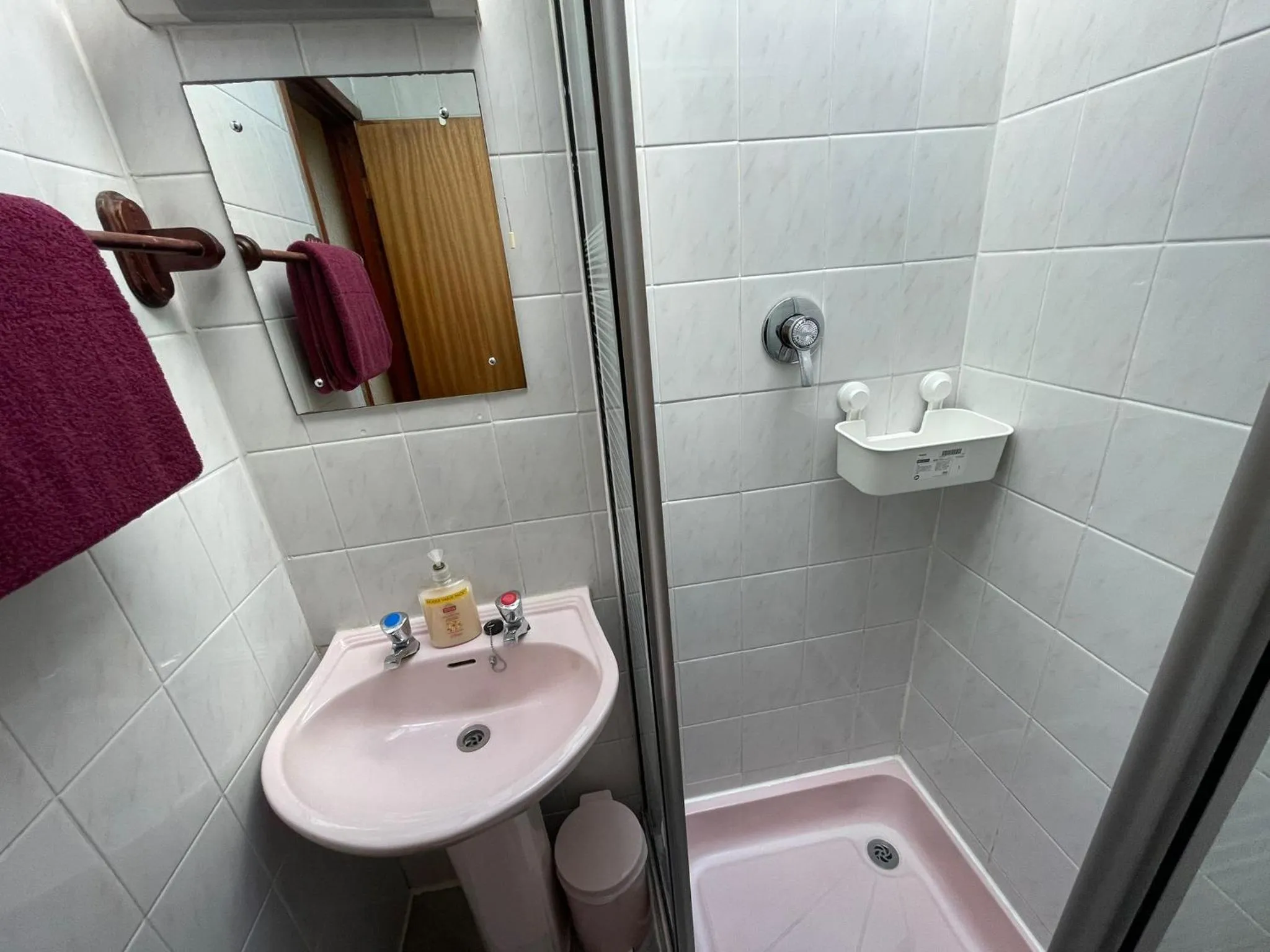 Shower in Galaxy Hotel