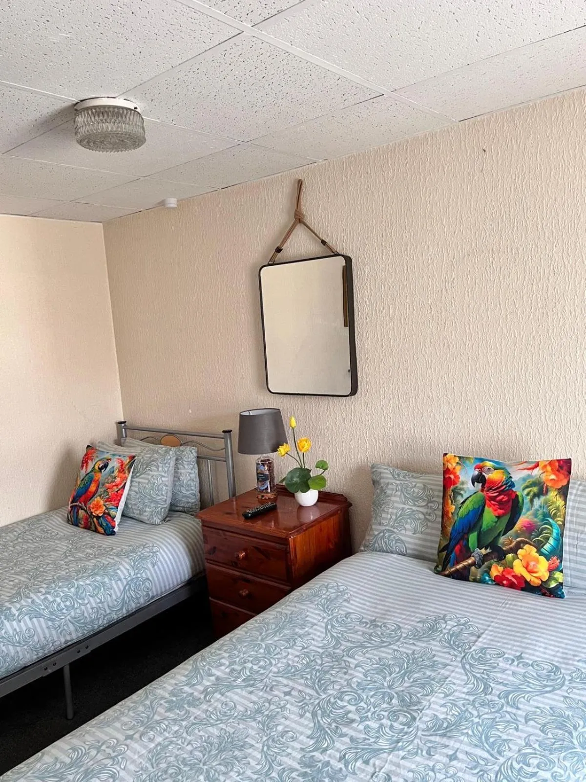 Photo of the whole room, Bed in Galaxy Hotel