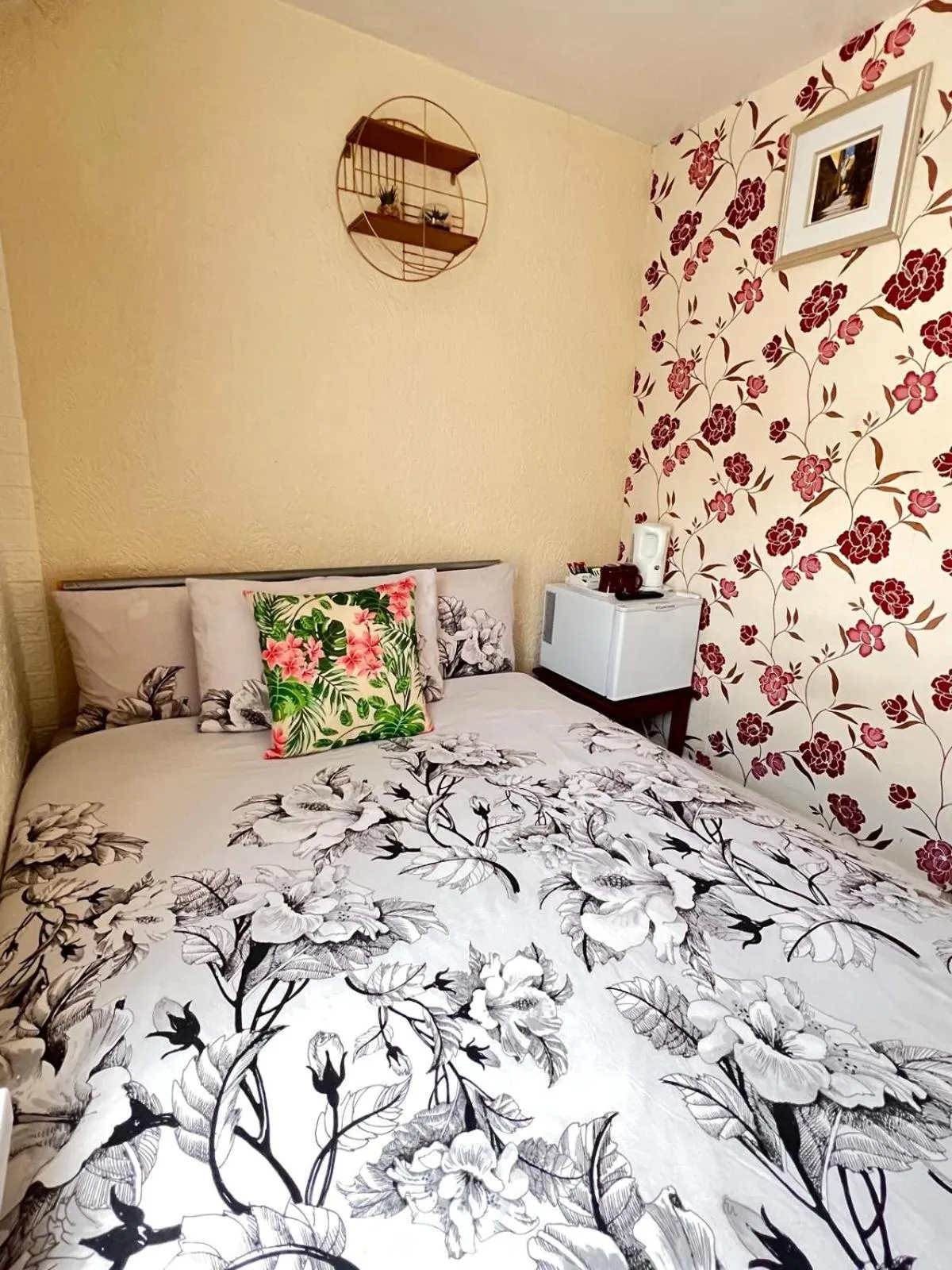 Photo of the whole room, Bed in Galaxy Hotel