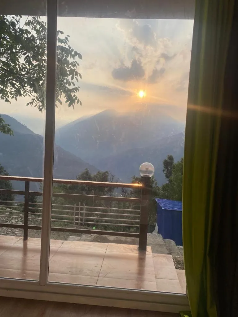 Mountain view in OM The Divine Soul of Devbhumi