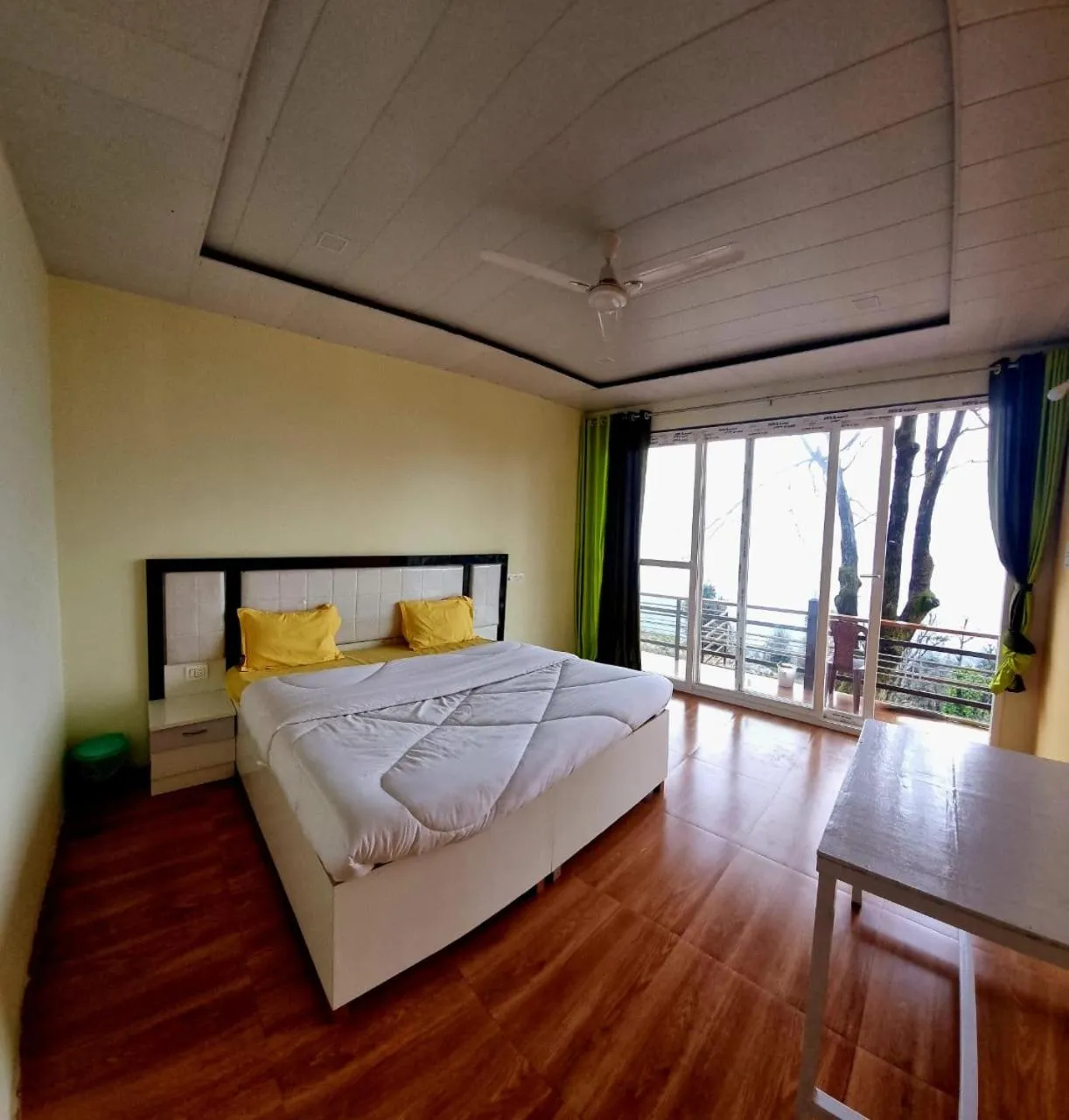 Bed in OM The Divine Soul of Devbhumi