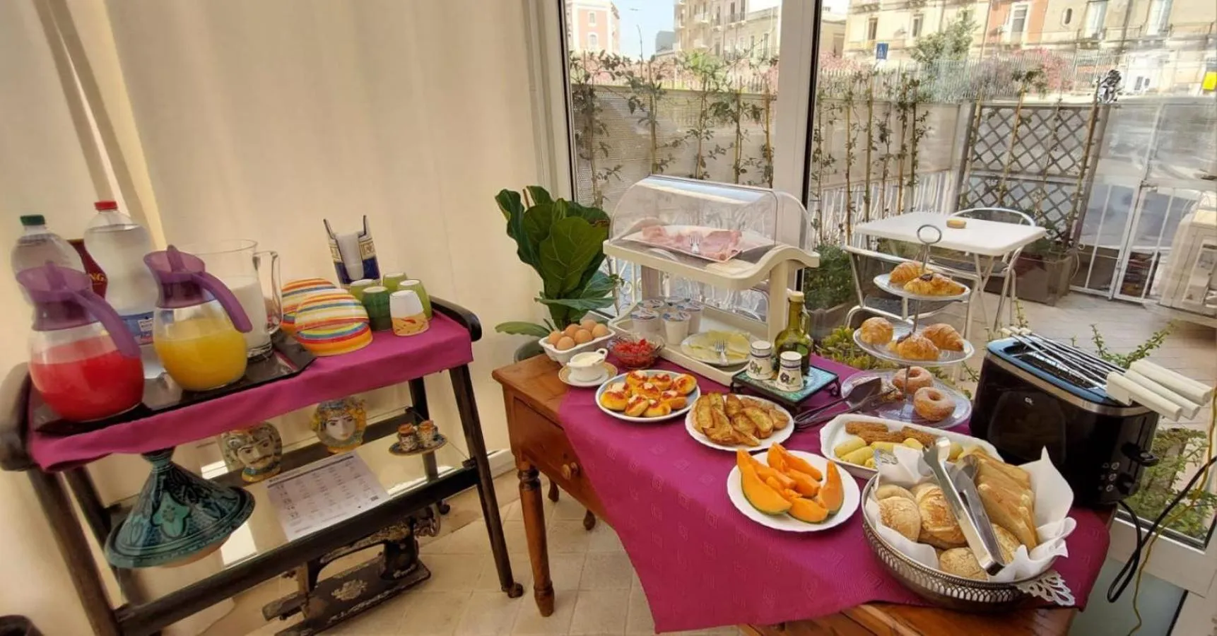 Breakfast in Lakkios charming suites and rooms