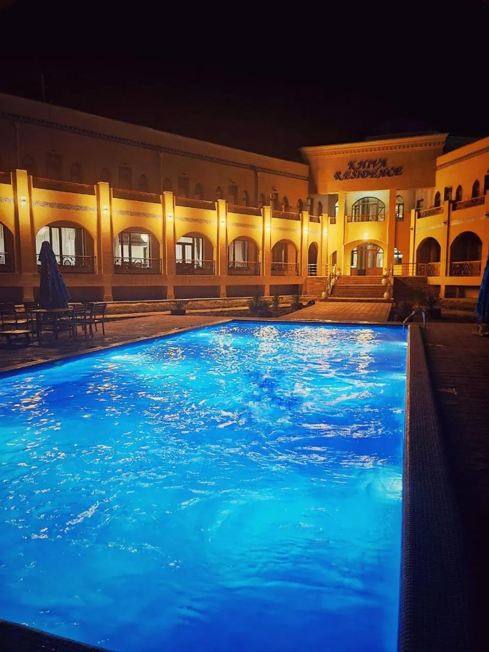 Swimming pool in Khiva Residence Hotel