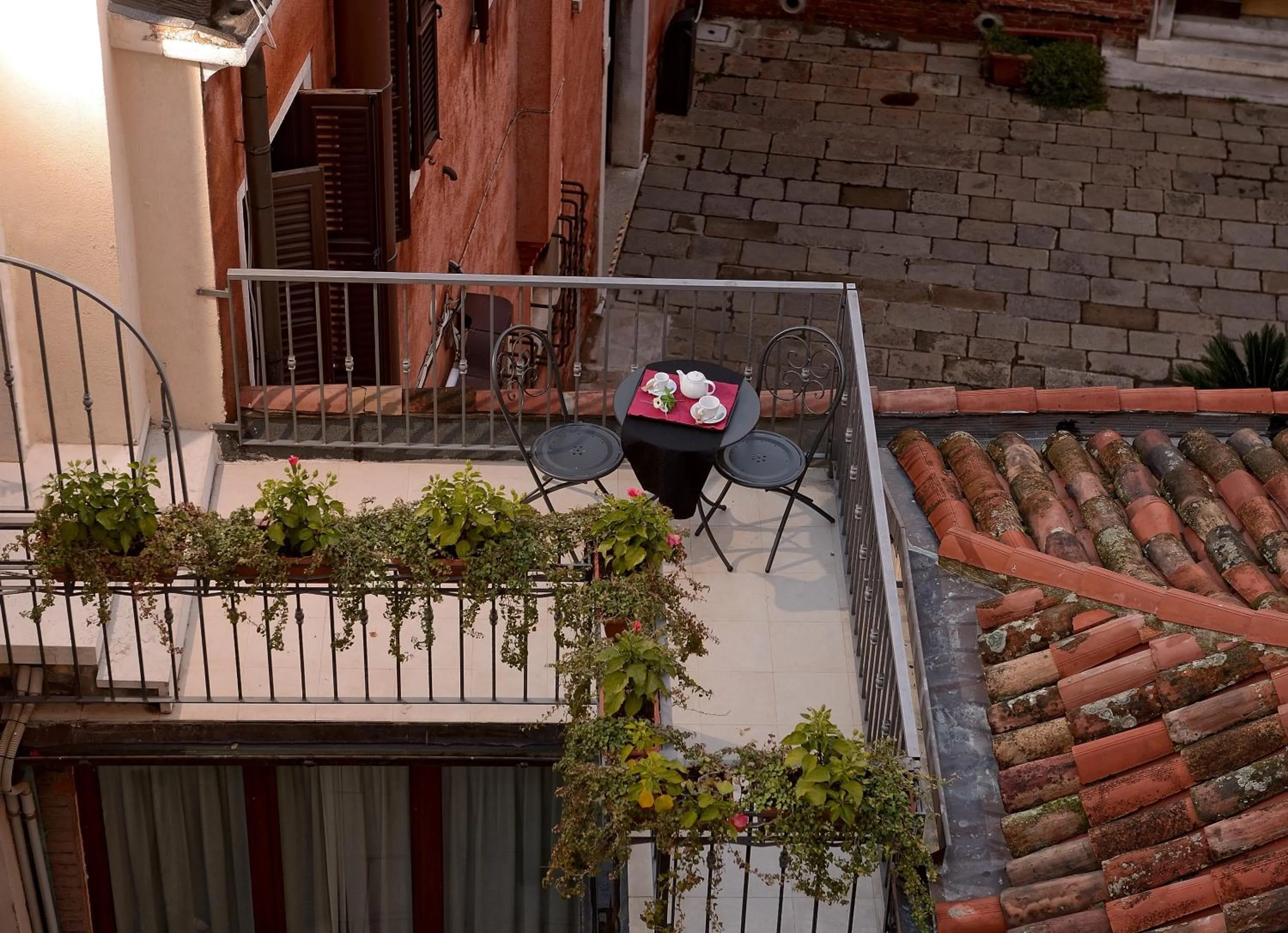 Balcony/Terrace in Hotel Paganelli