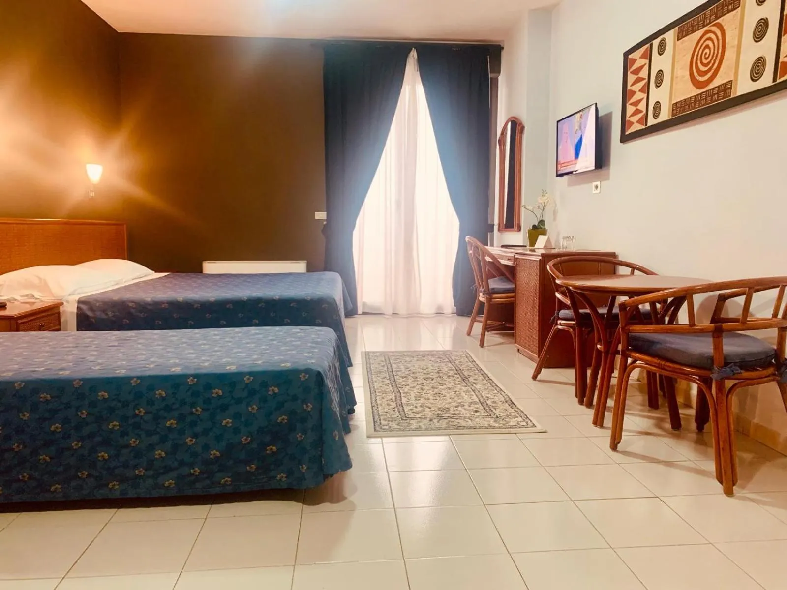 Bedroom, Bed in River Park Hotel