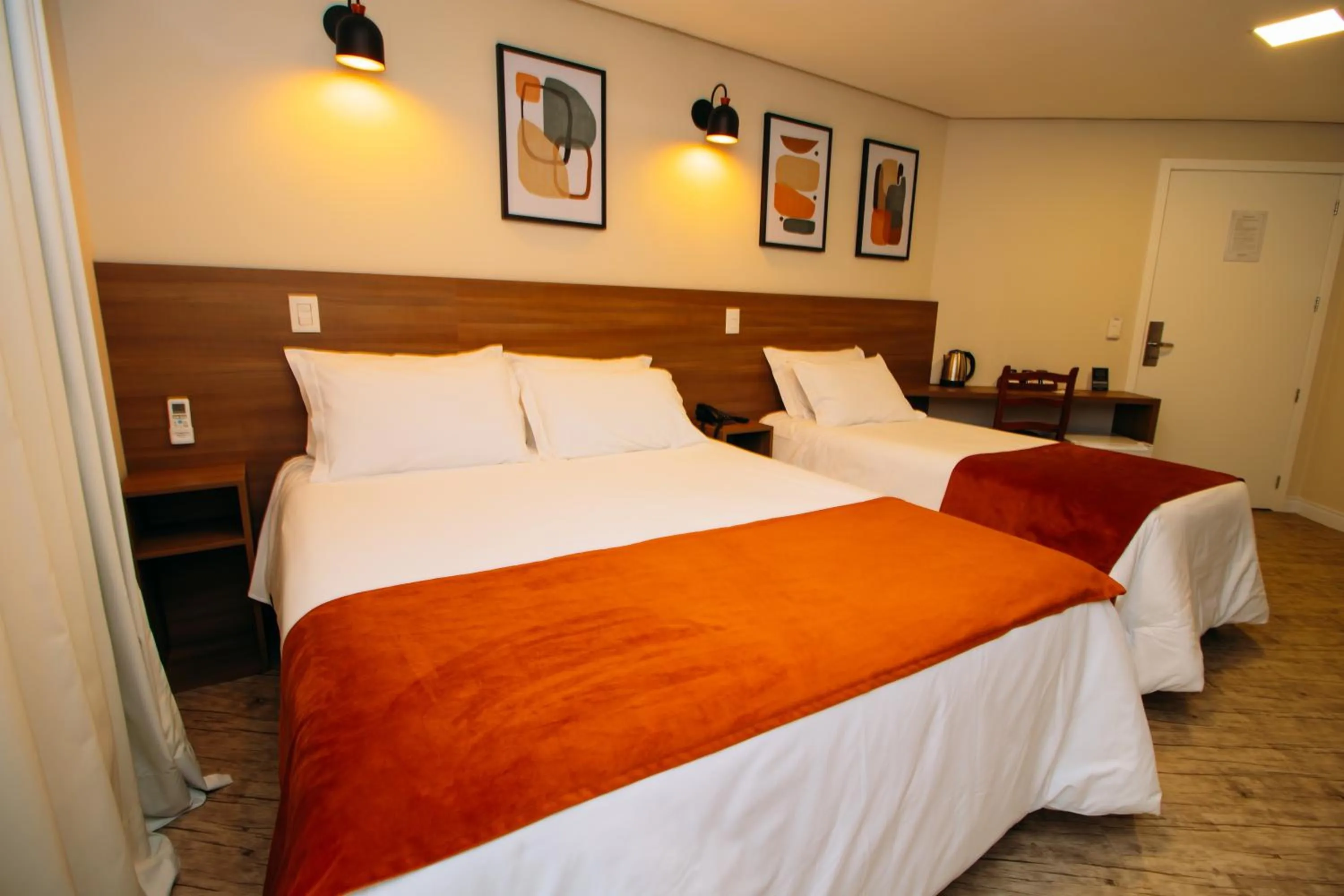 Bed in Augusta Centro Hotel