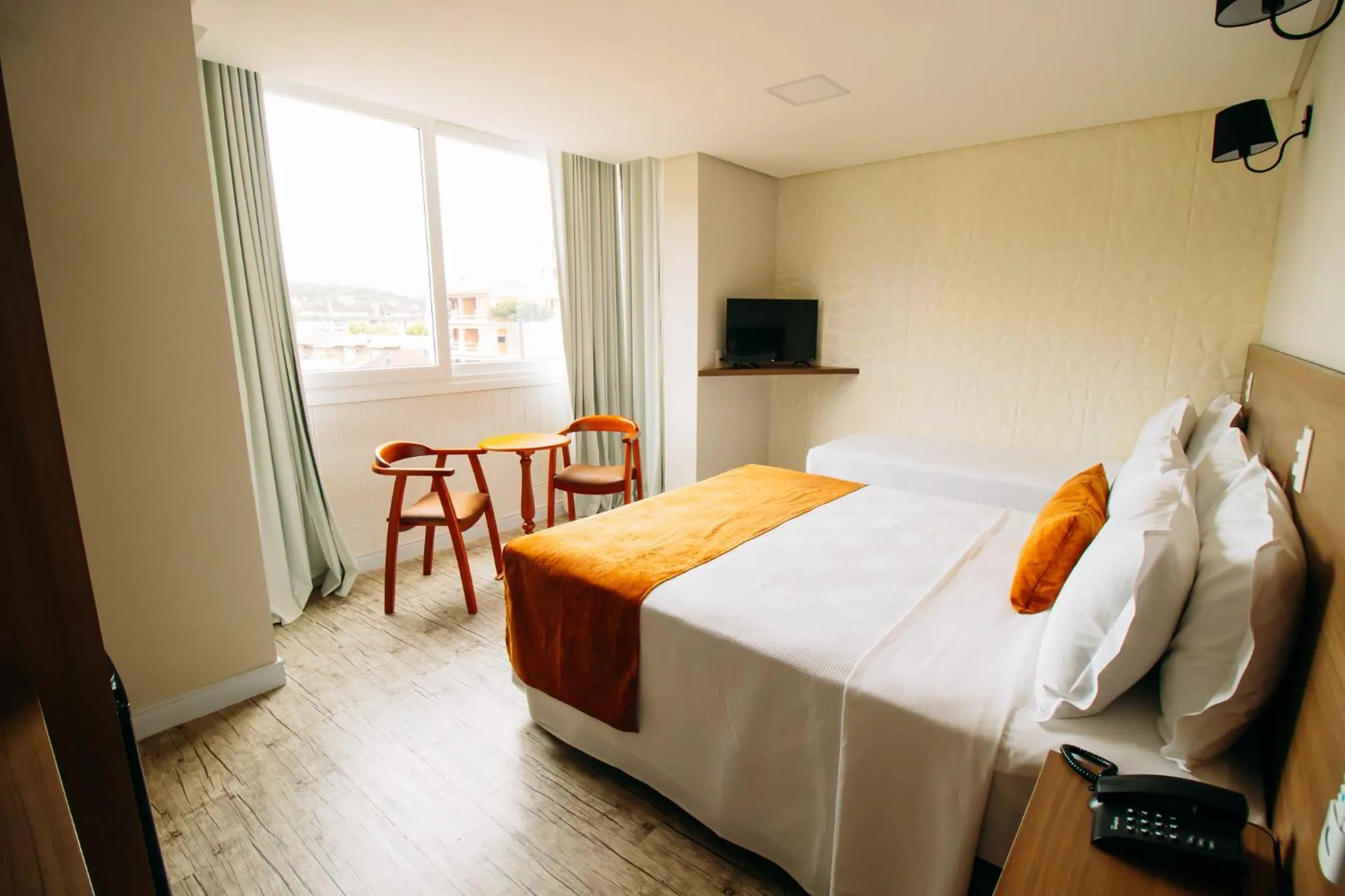 Bed in Augusta Centro Hotel