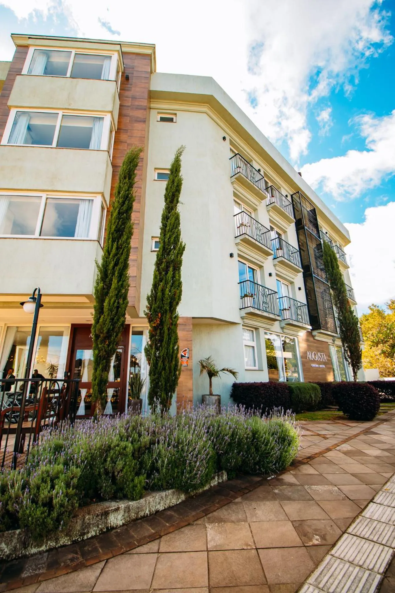 Facade/entrance in Augusta Centro Hotel