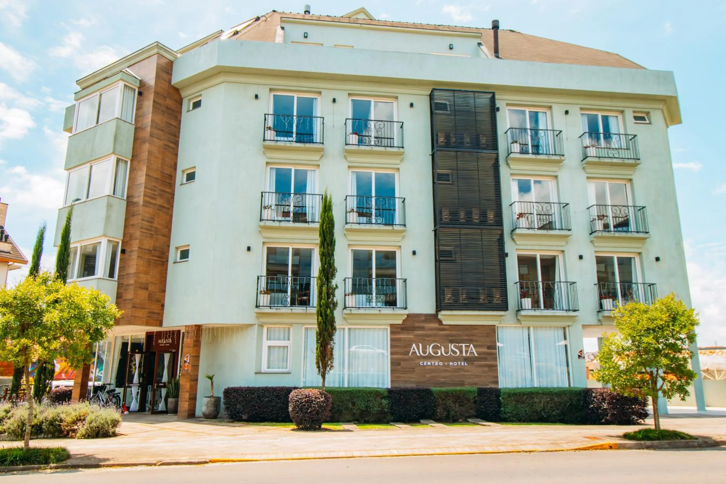 Facade/entrance in Augusta Centro Hotel