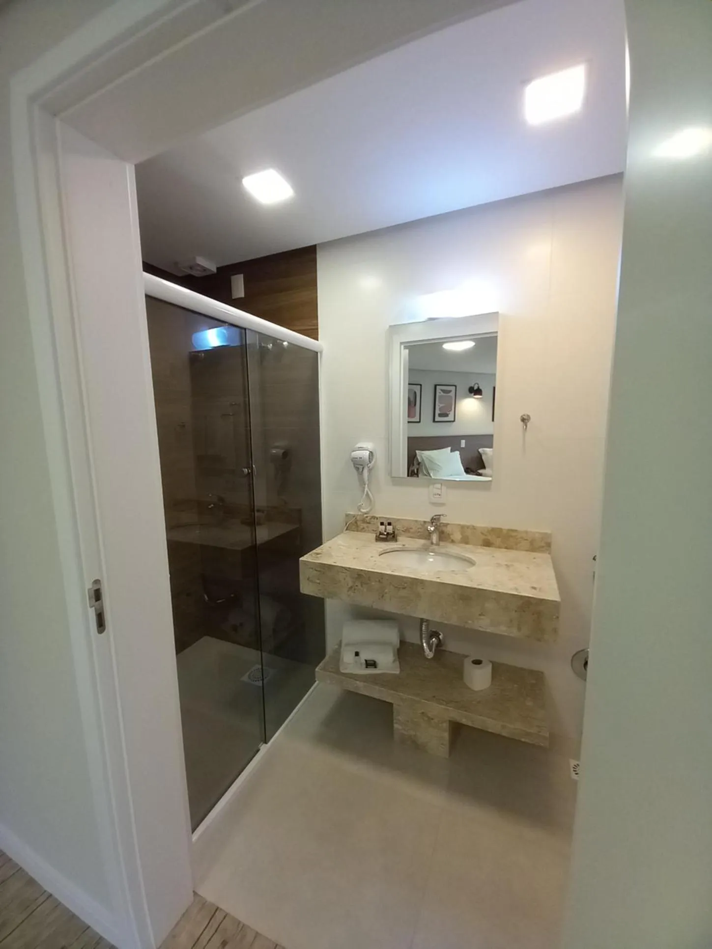 Bathroom in Pousada Augusta Canela