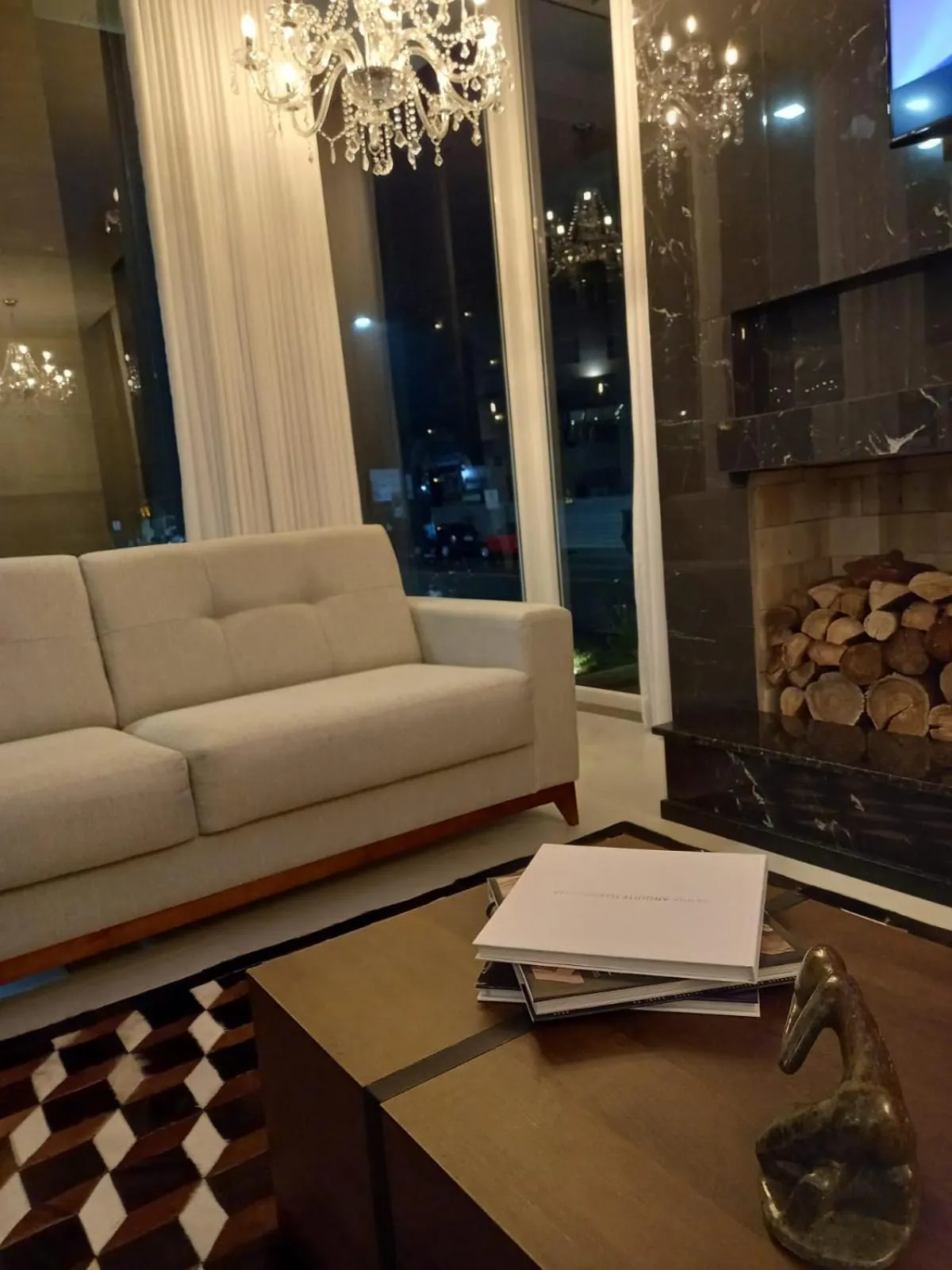 Lobby or reception in Pousada Augusta Canela