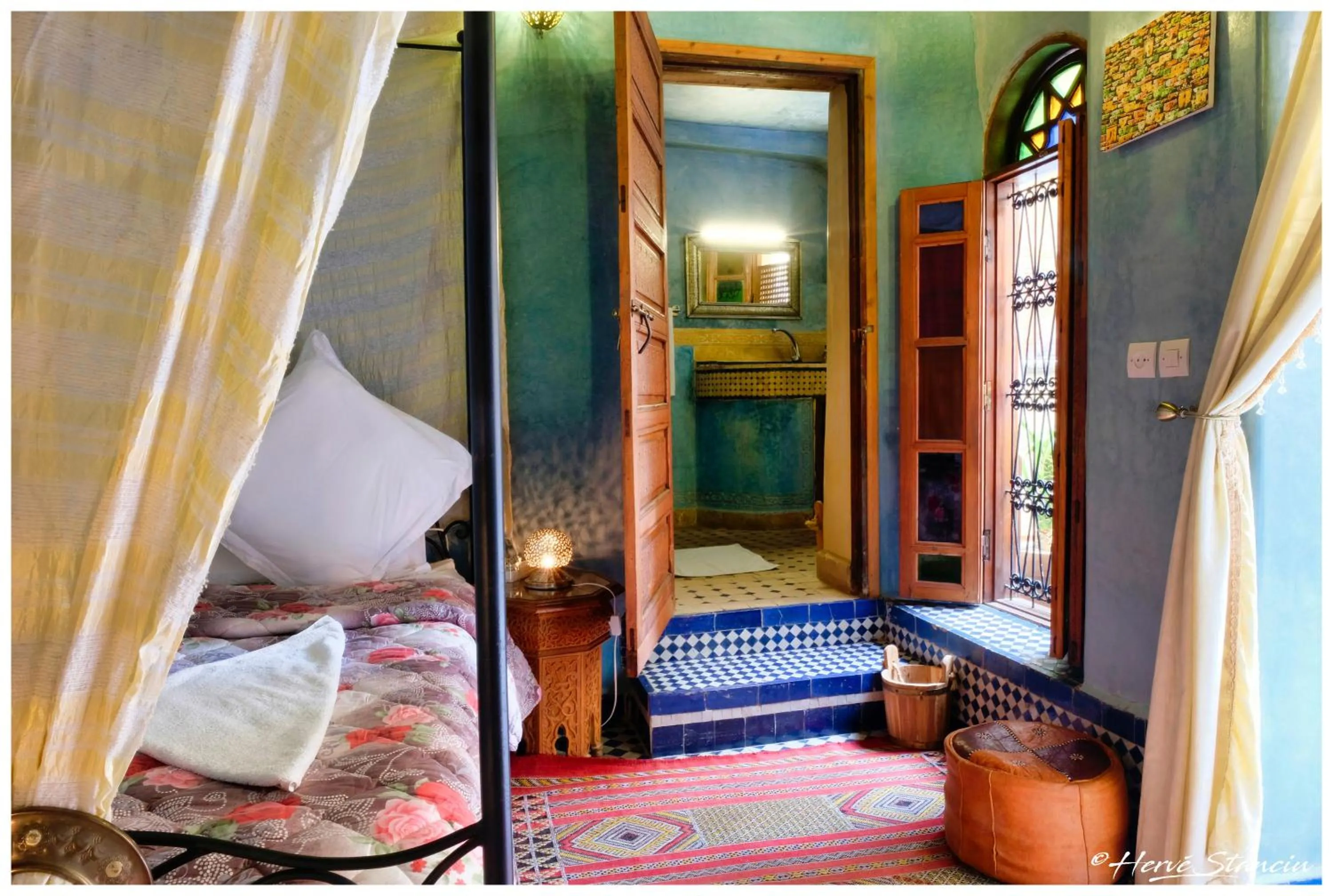 Bedroom, Bed in Riad Layalina Fes