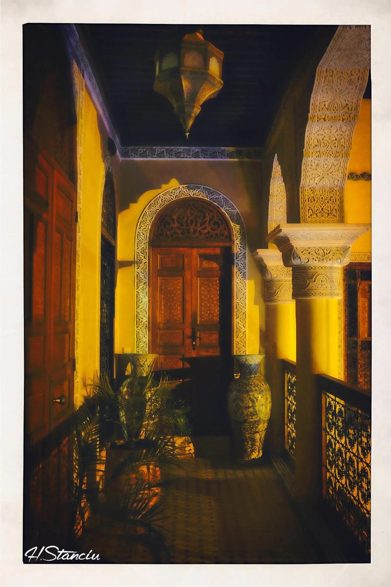 Facade/entrance in Riad Layalina Fes