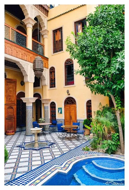 Patio in Riad Layalina Fes