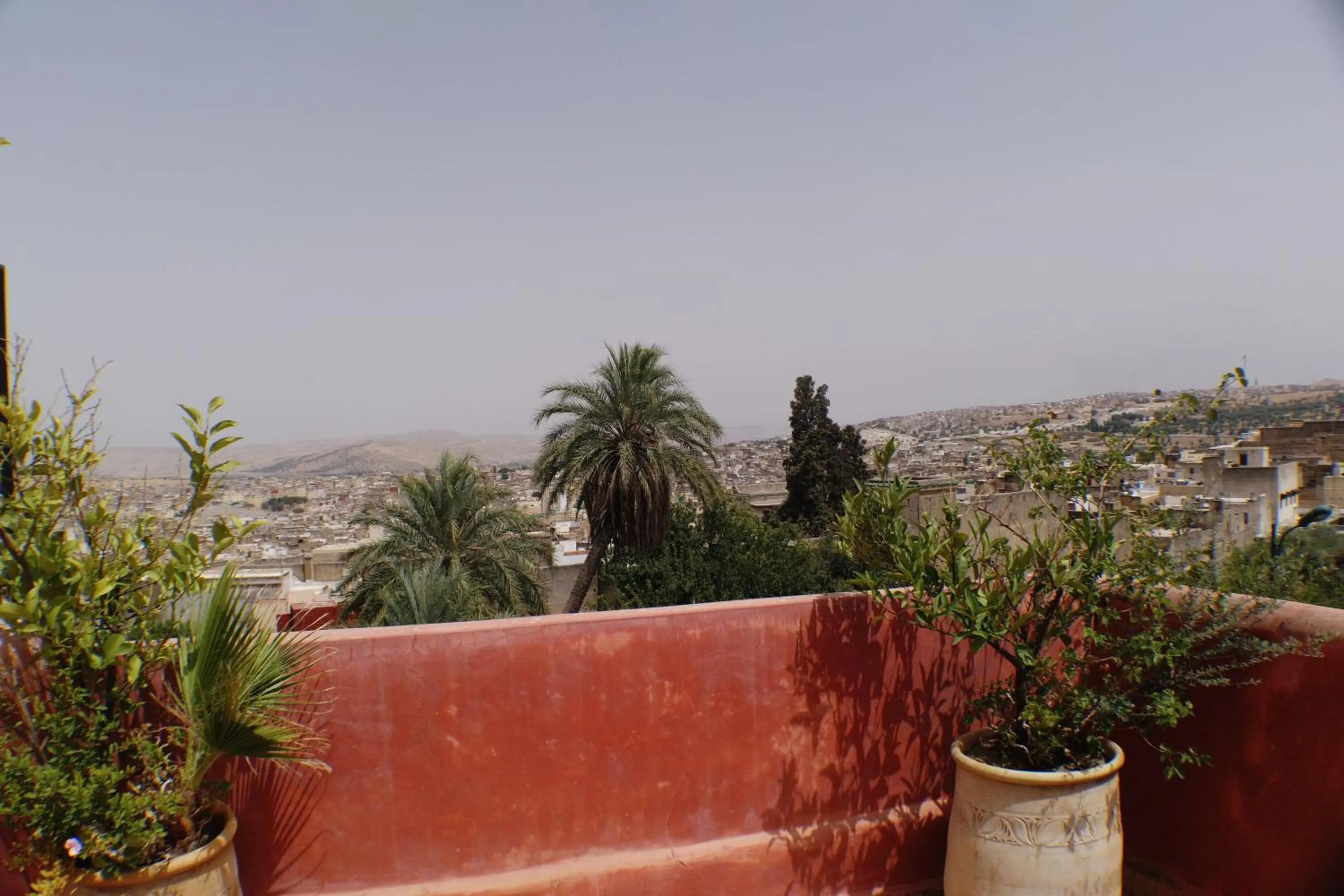 Balcony/Terrace in Riad Layalina Fes