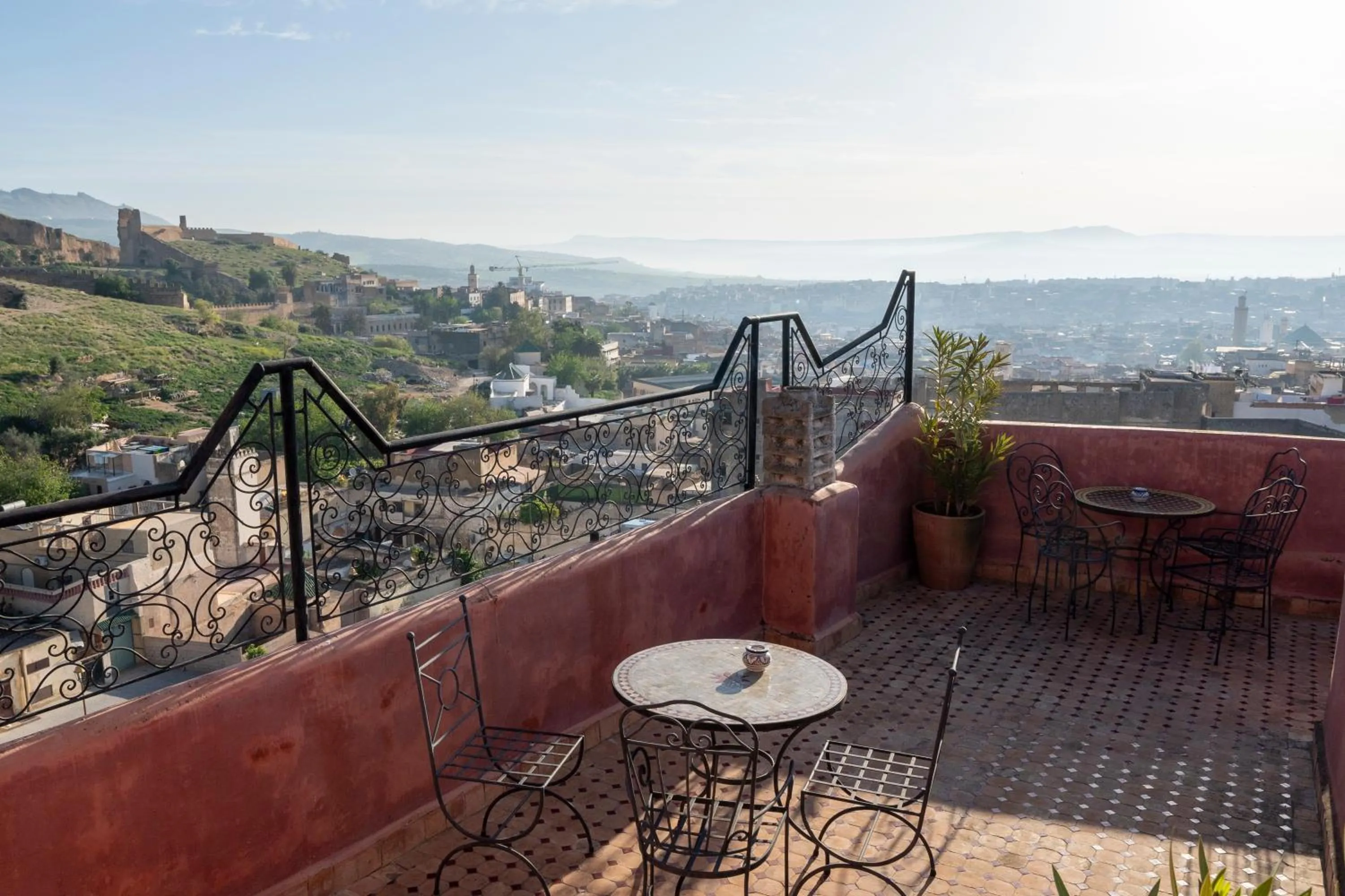 Patio in Riad Layalina Fes