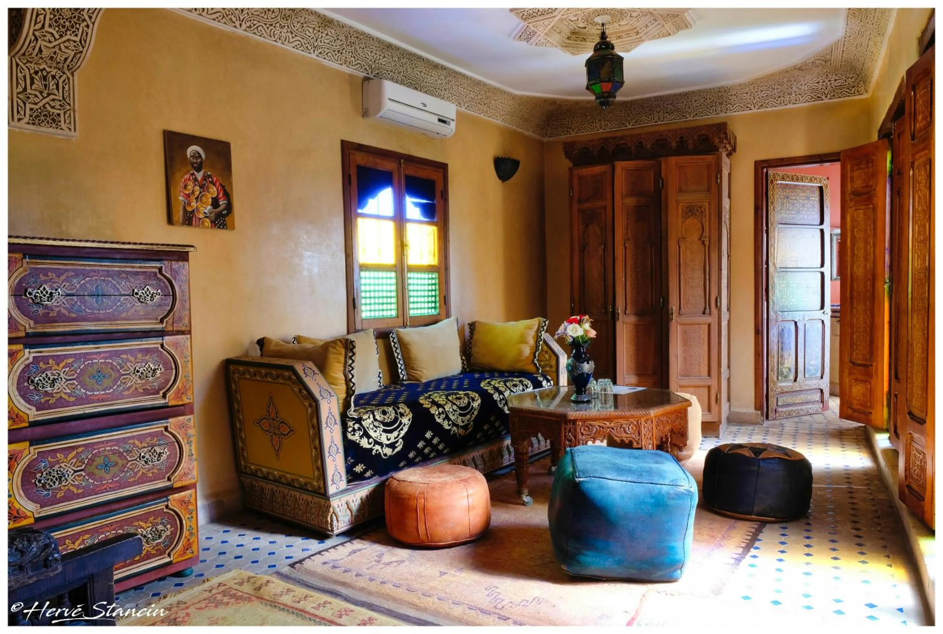 Living room in Riad Layalina Fes