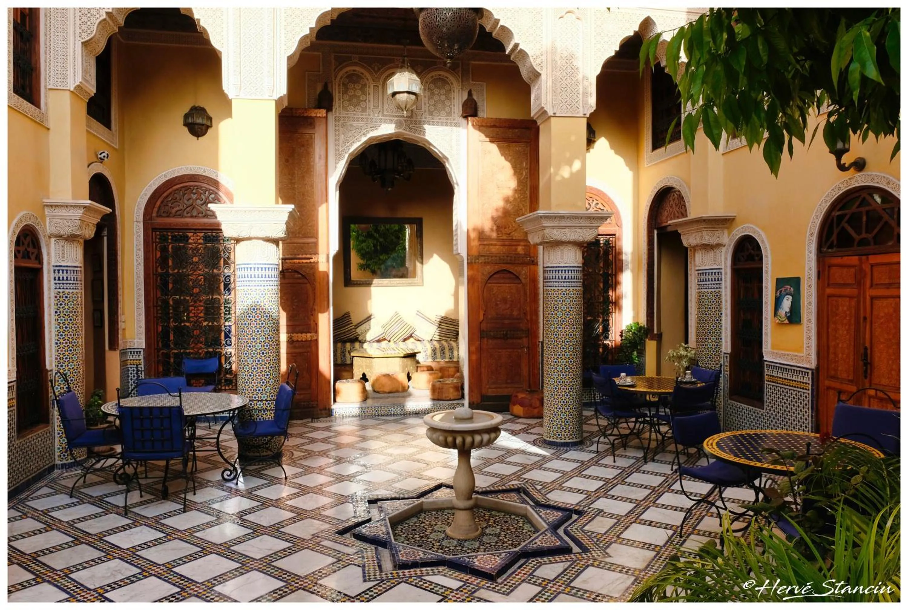Patio in Riad Layalina Fes