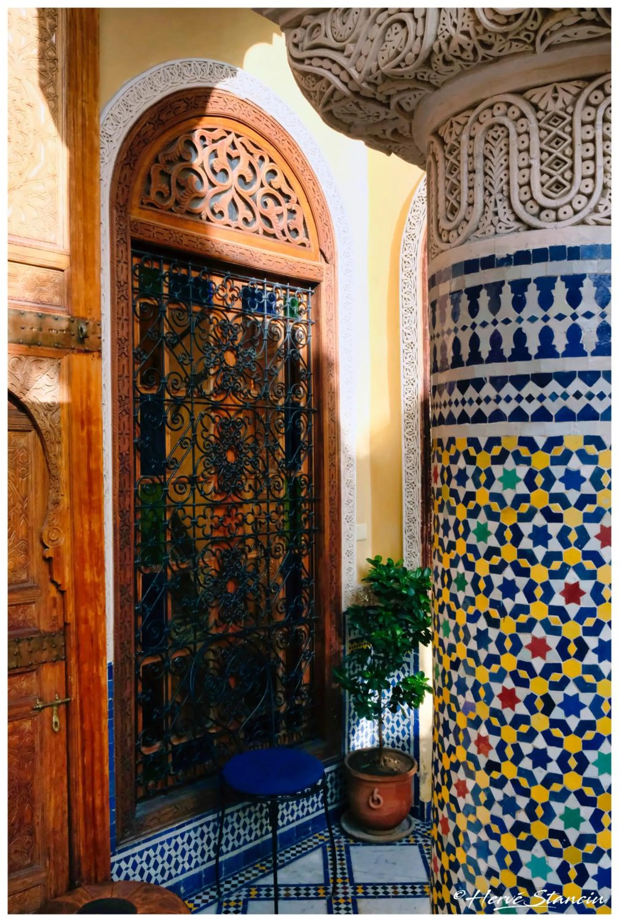 Patio in Riad Layalina Fes