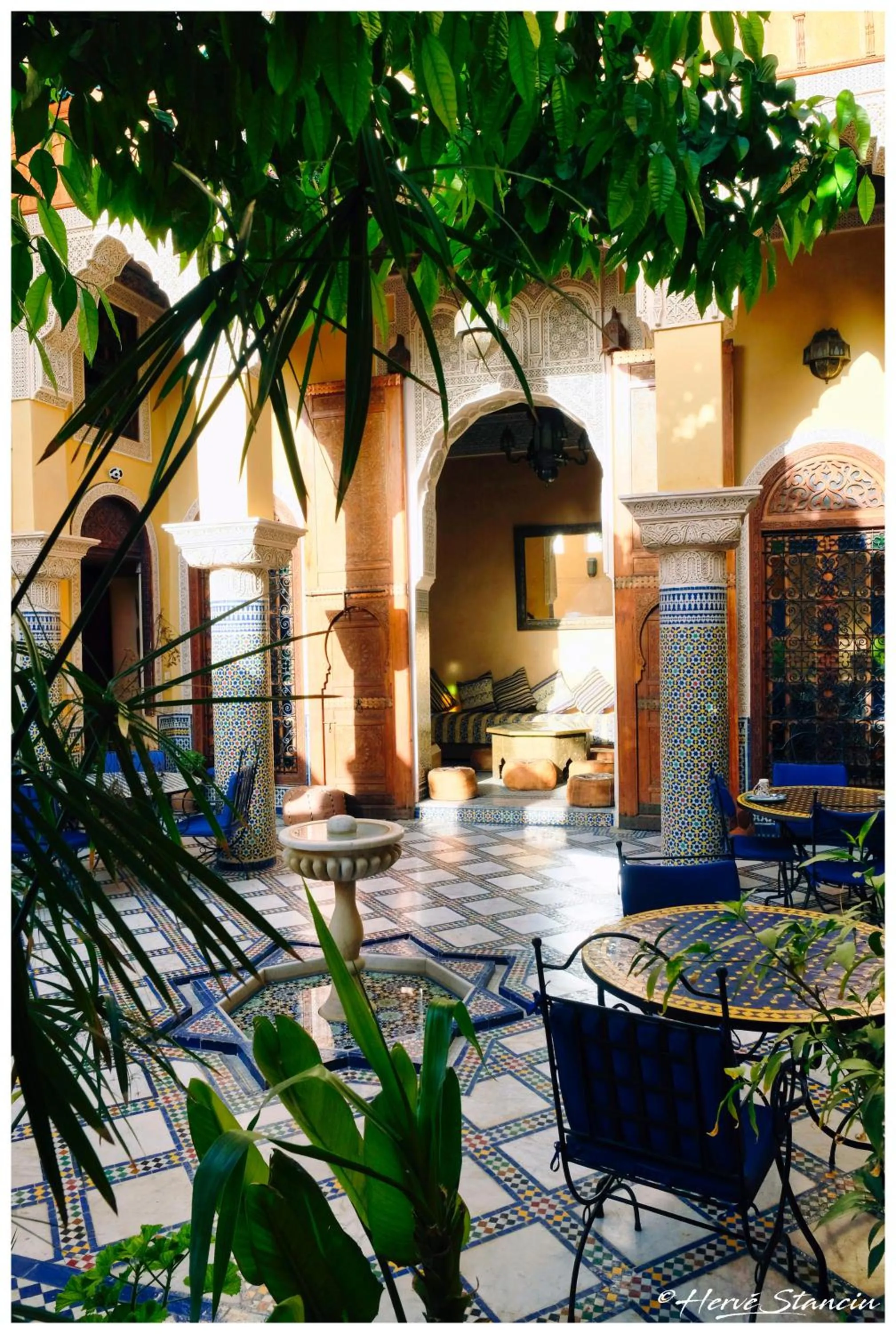 Patio in Riad Layalina Fes