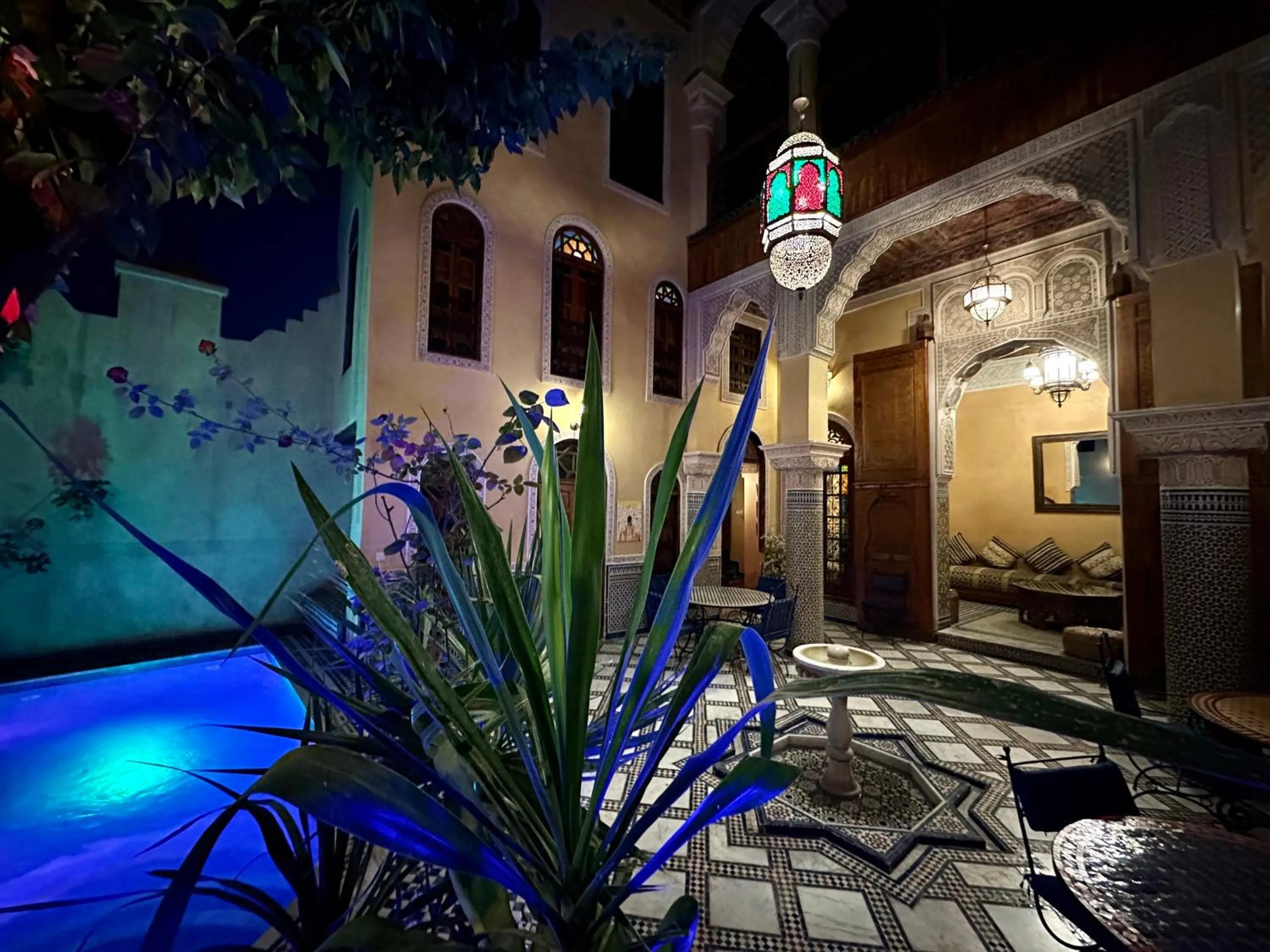 Swimming pool in Riad Layalina Fes