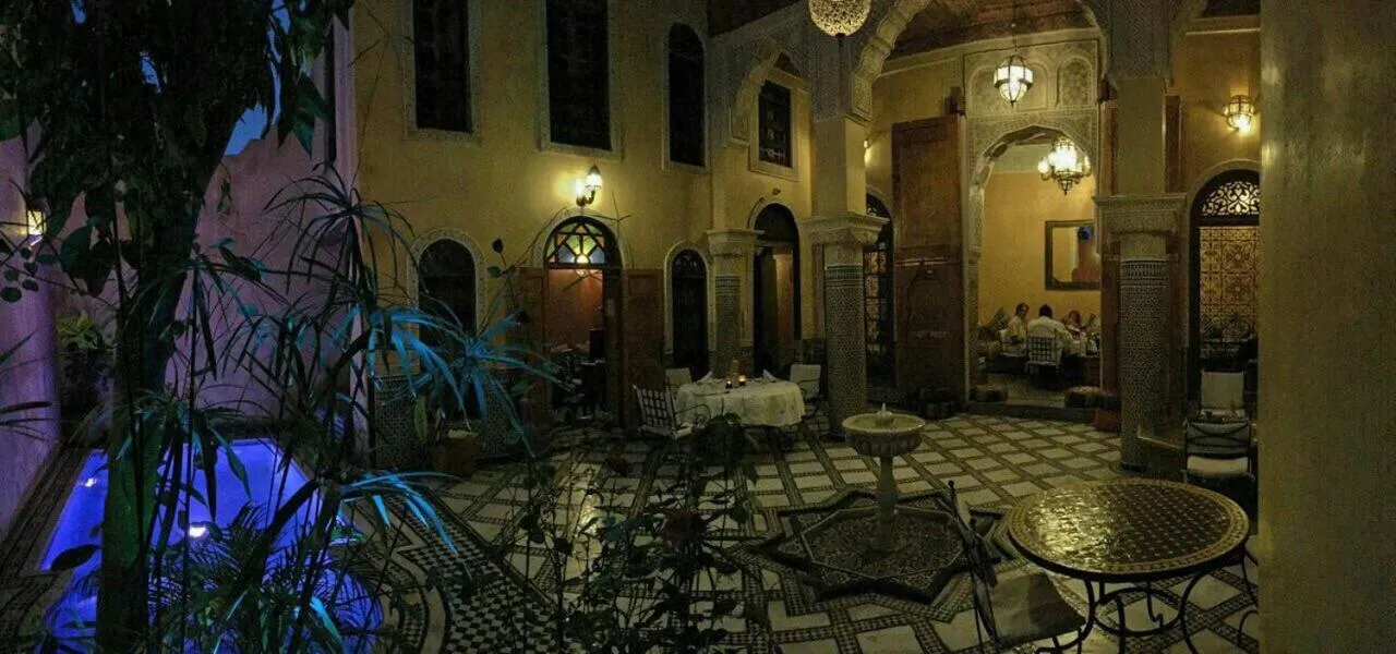 Patio in Riad Layalina Fes
