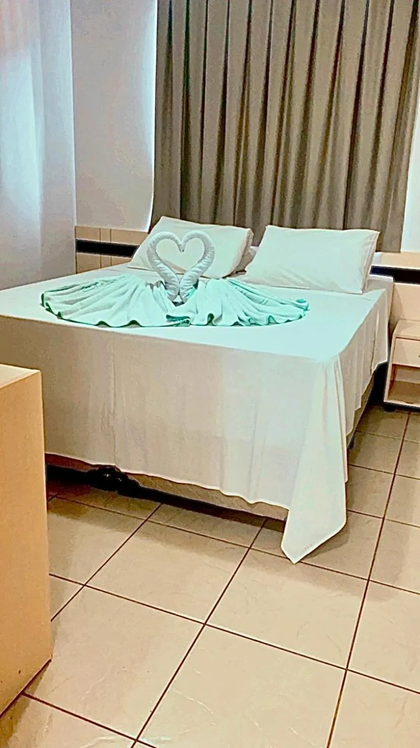 Decorative detail, Bed in Prime Hotel Águas da Serra