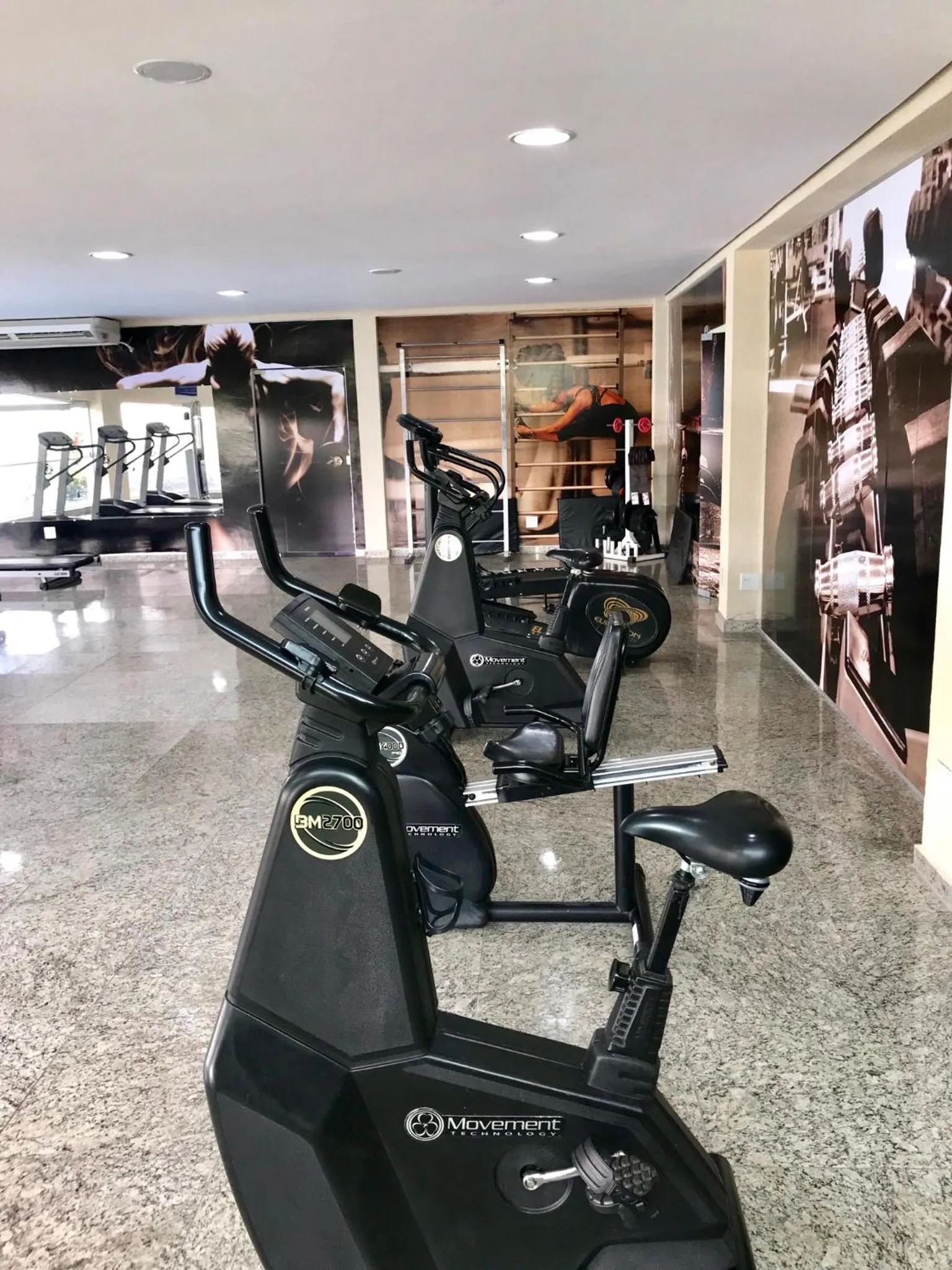 Fitness centre/facilities in Prime Hotel Águas da Serra