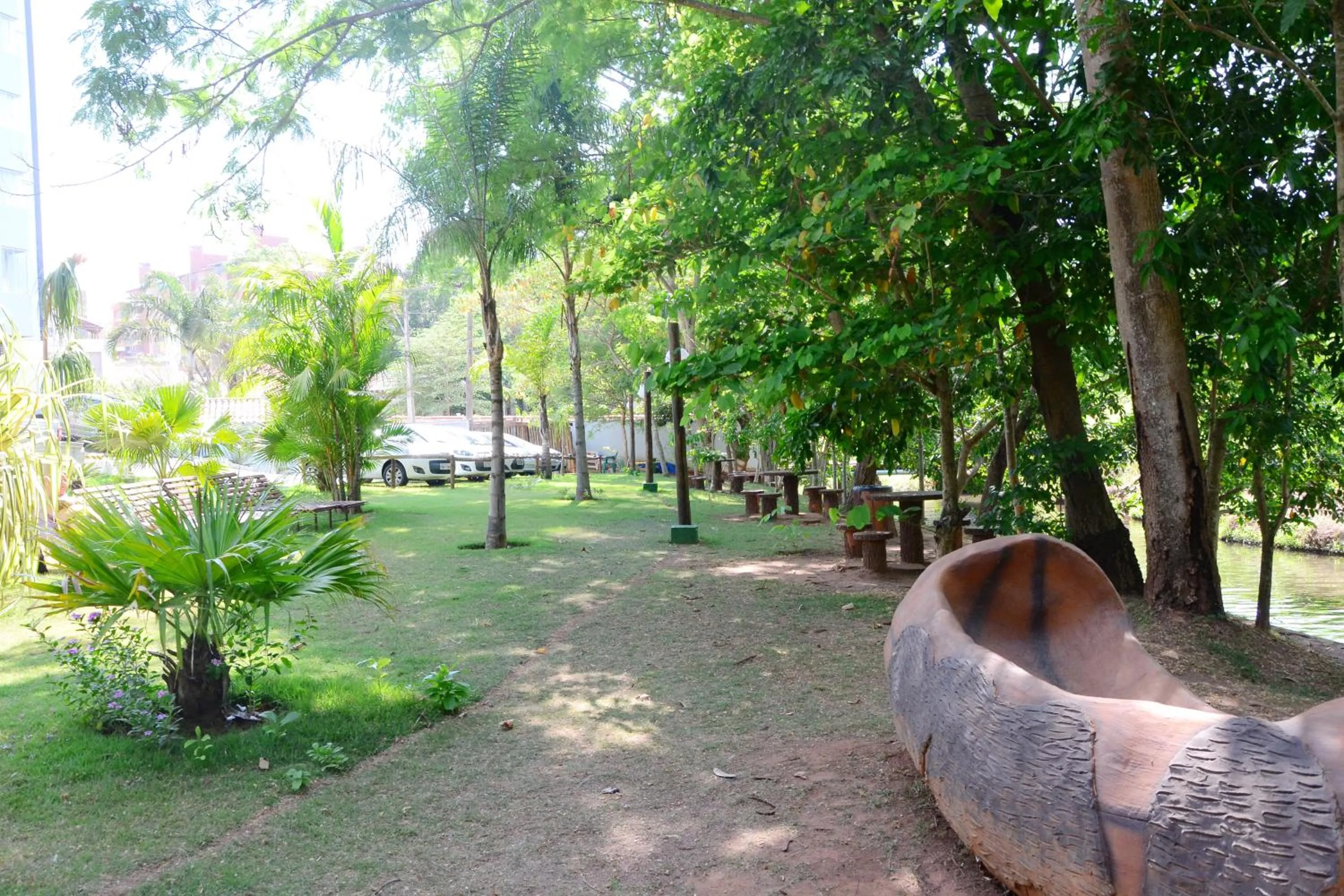 Garden in Prime Hotel Águas da Serra