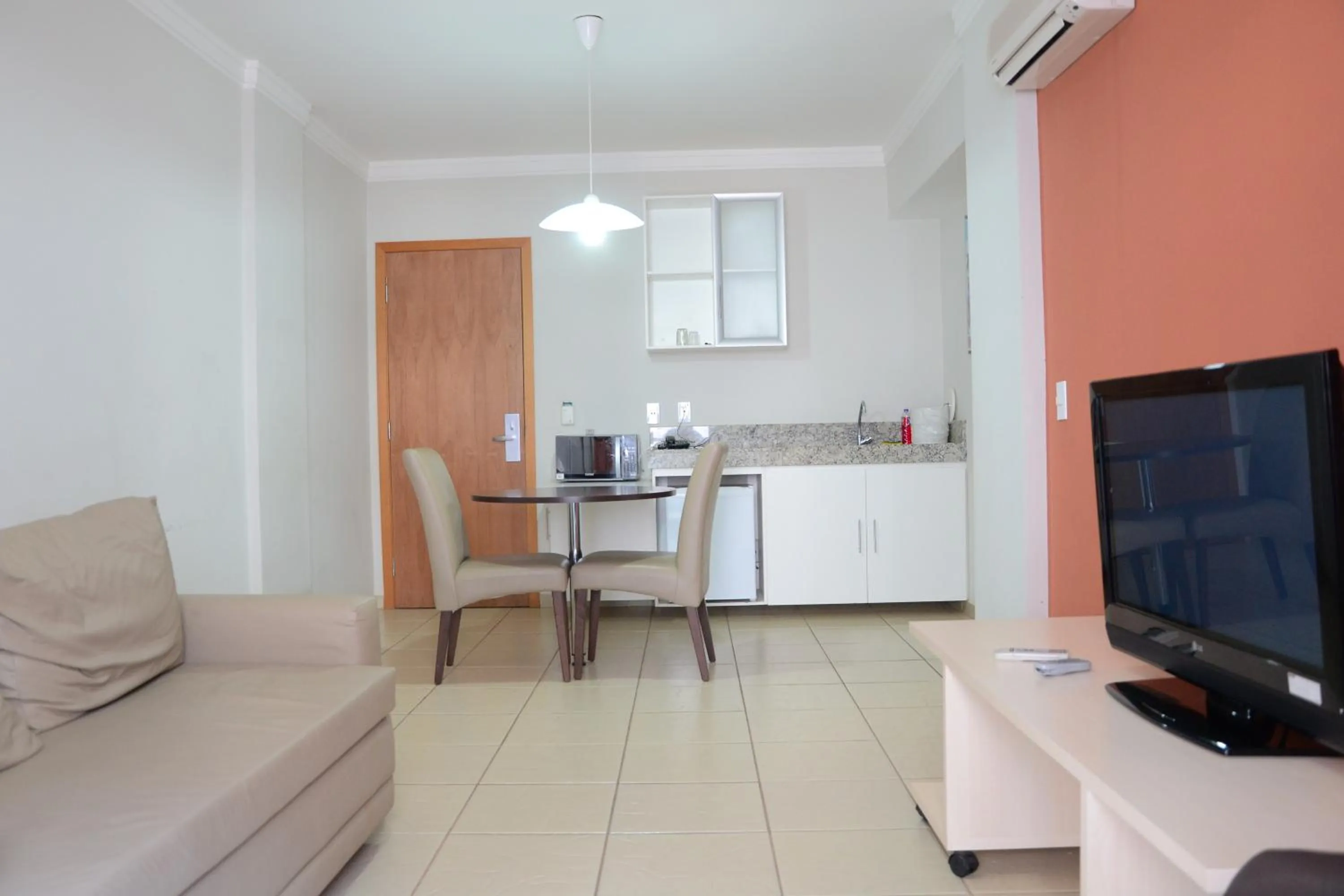 Kitchen or kitchenette in Prime Hotel Águas da Serra