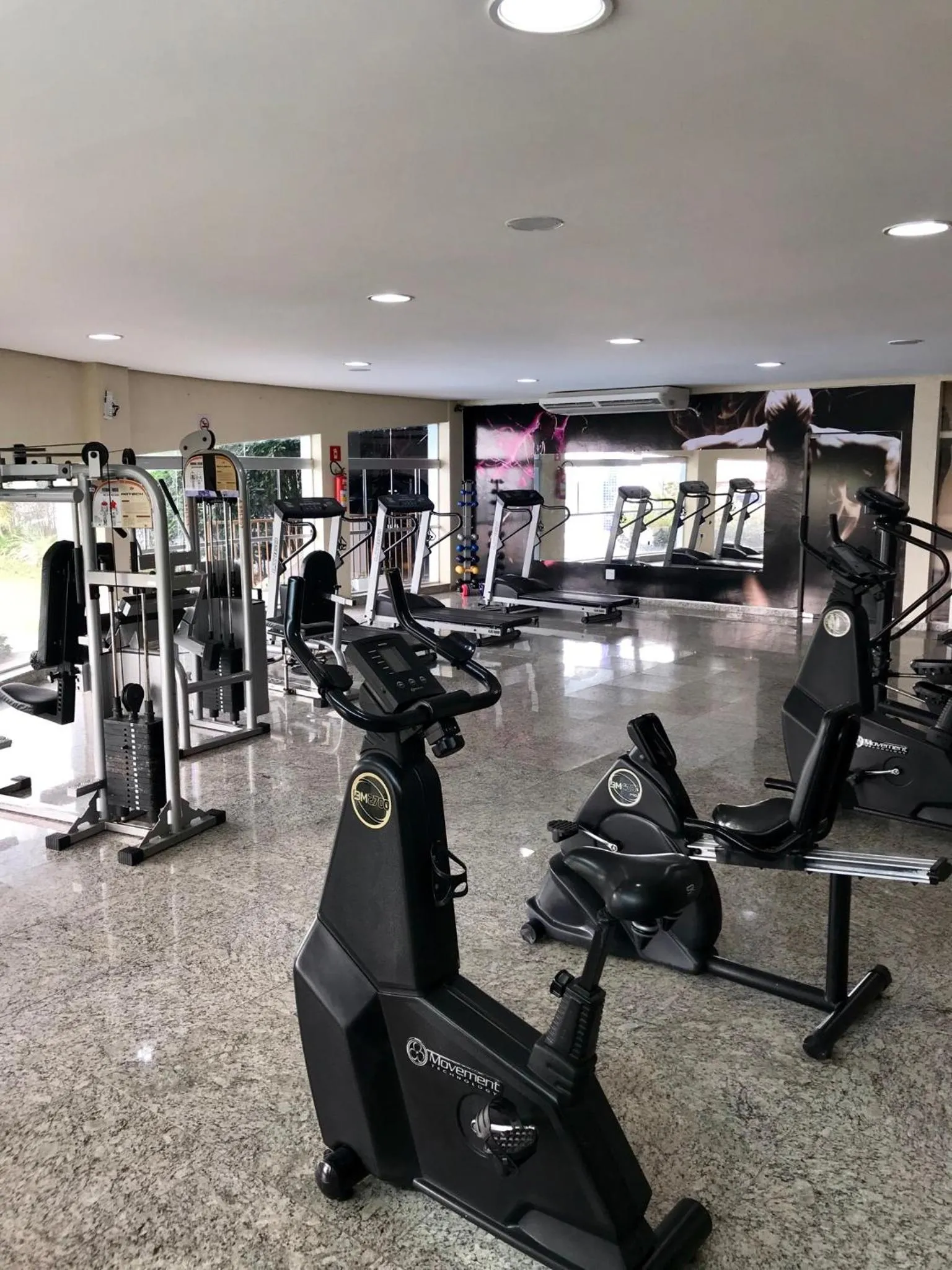Fitness centre/facilities in Prime Hotel Águas da Serra