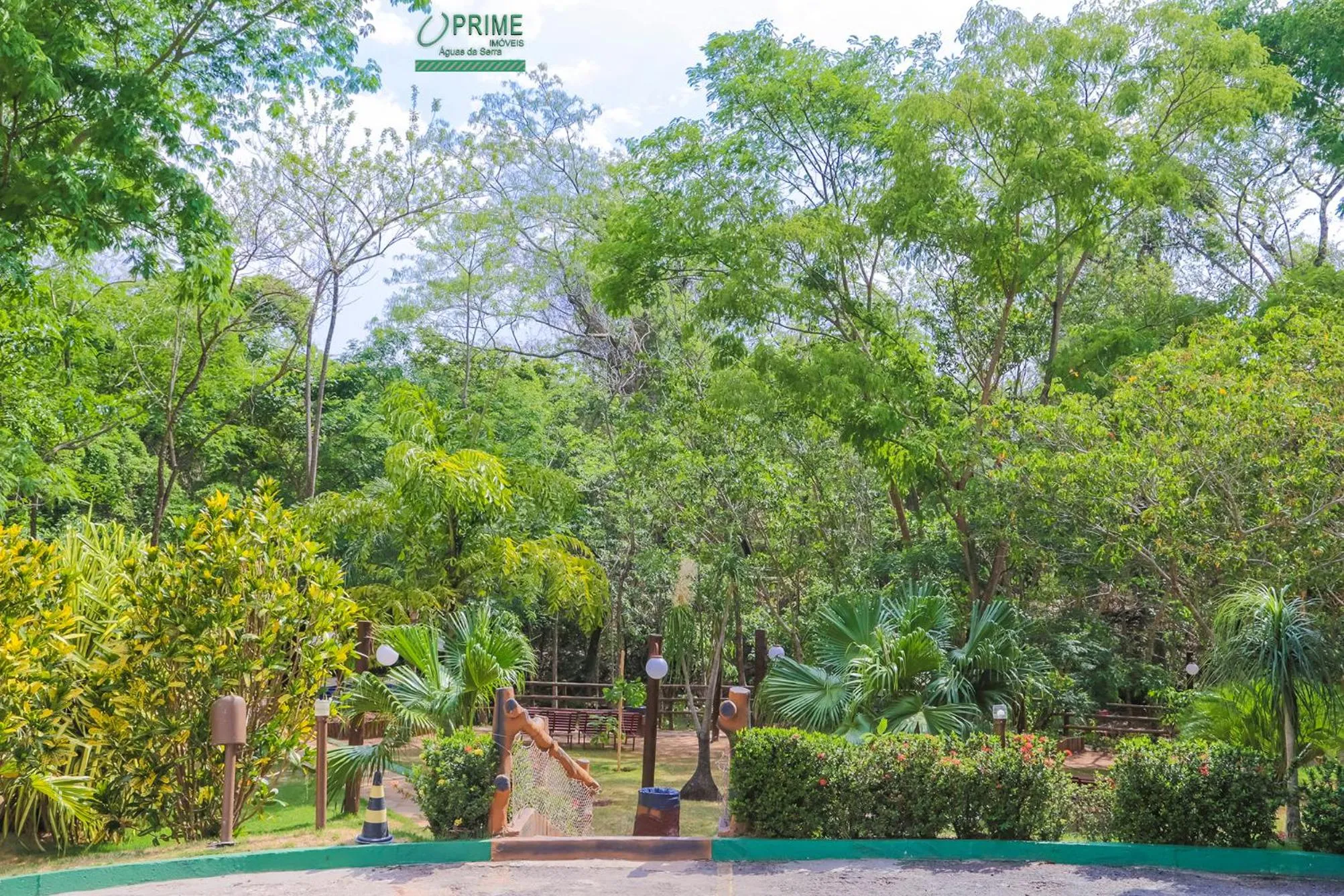 Garden in Prime Hotel Águas da Serra