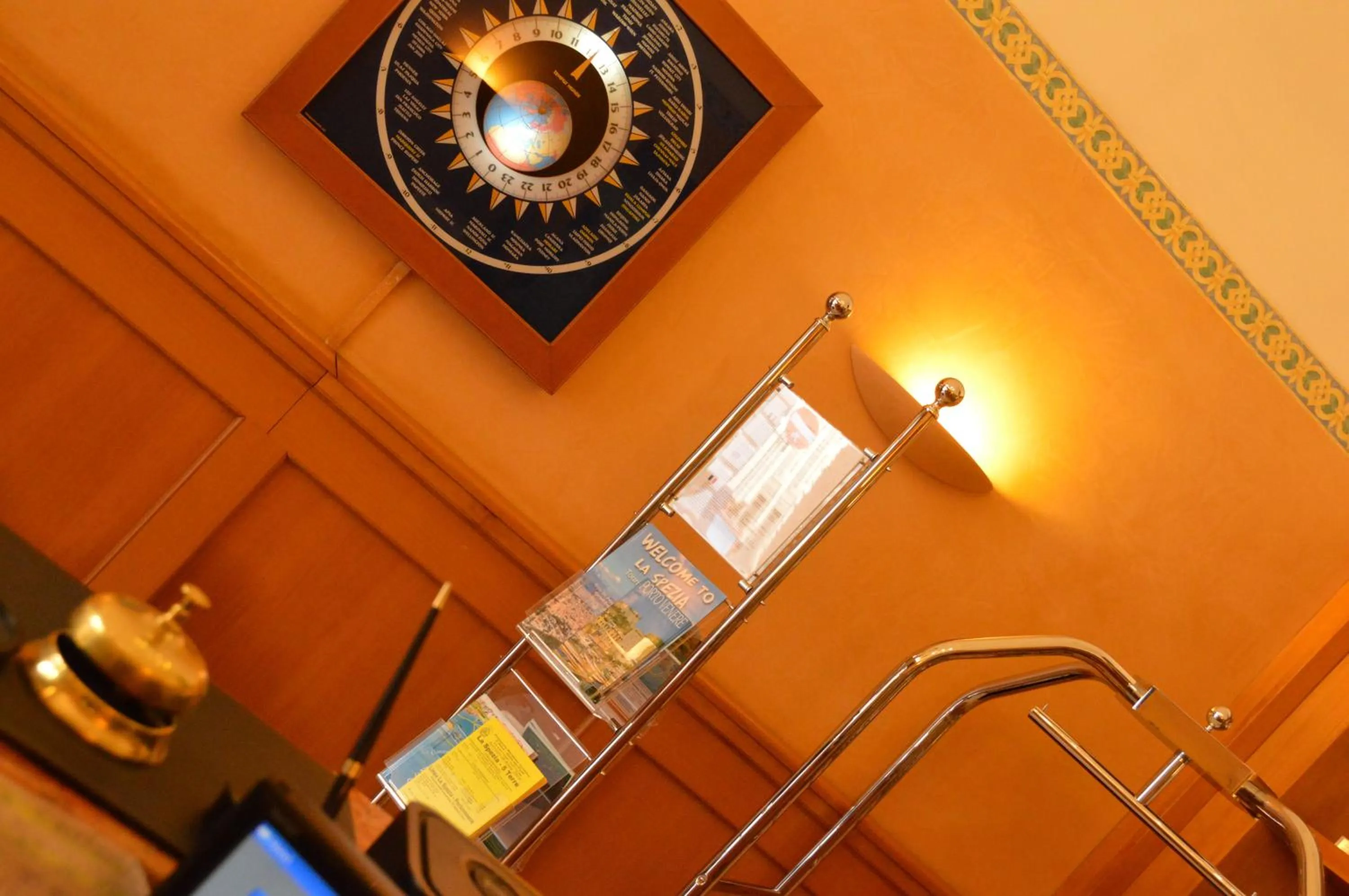 Decorative detail in Hotel Genova