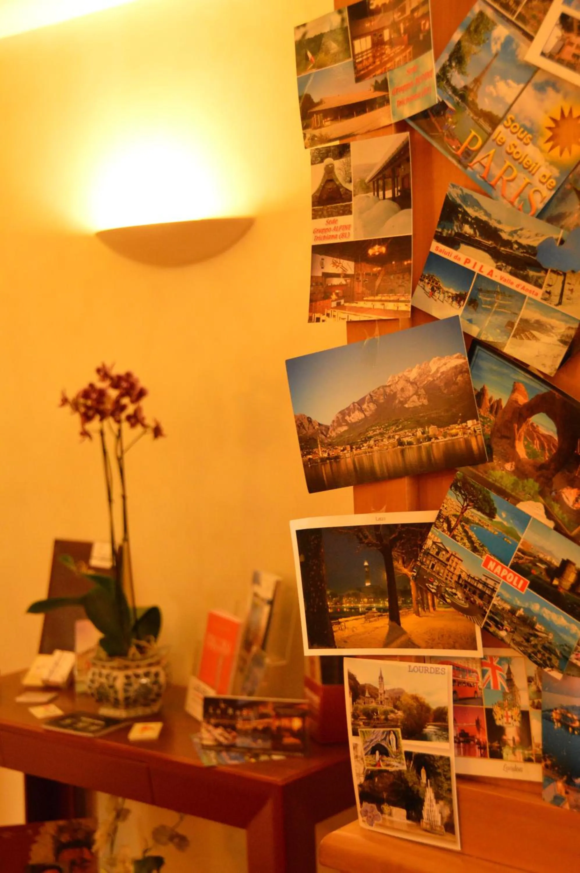 Decorative detail in Hotel Genova