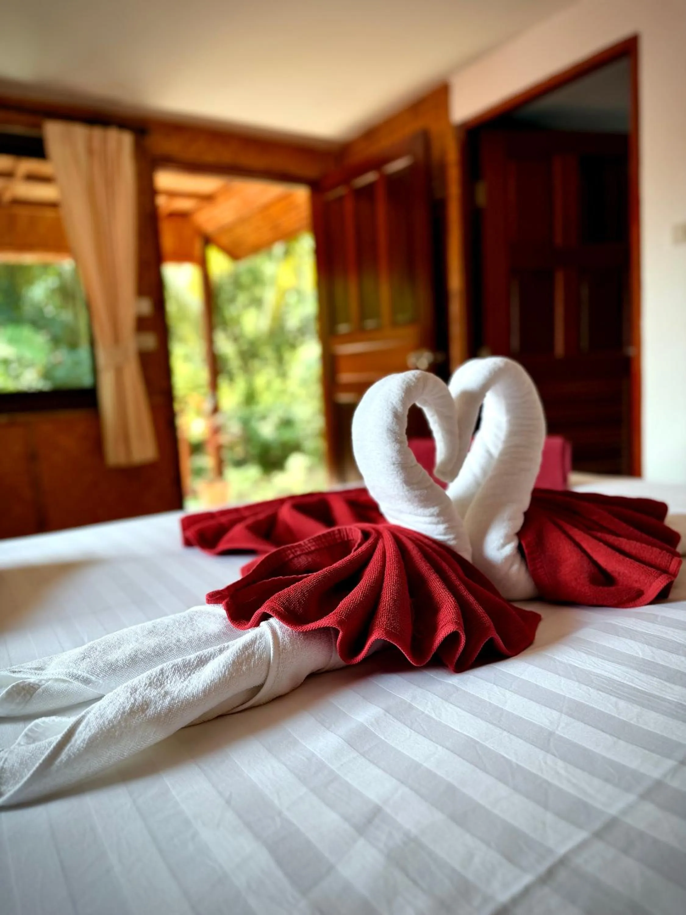 Garden, Bed in PawPaw Resort